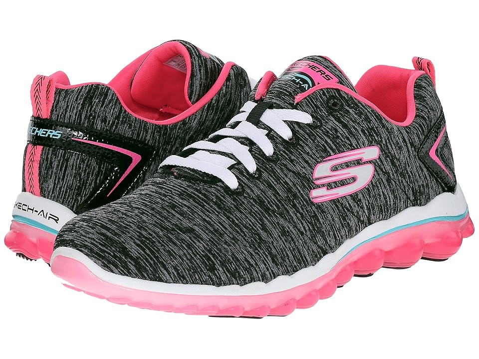 

SKECHERS Skech-Air 2.0 - Sweet Life (Black/Pink) Women's Shoes