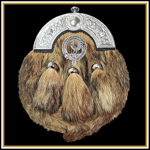 Miniatura 2 de Sinclair Scottish Clan Crest Badge Dress Fur Sporran