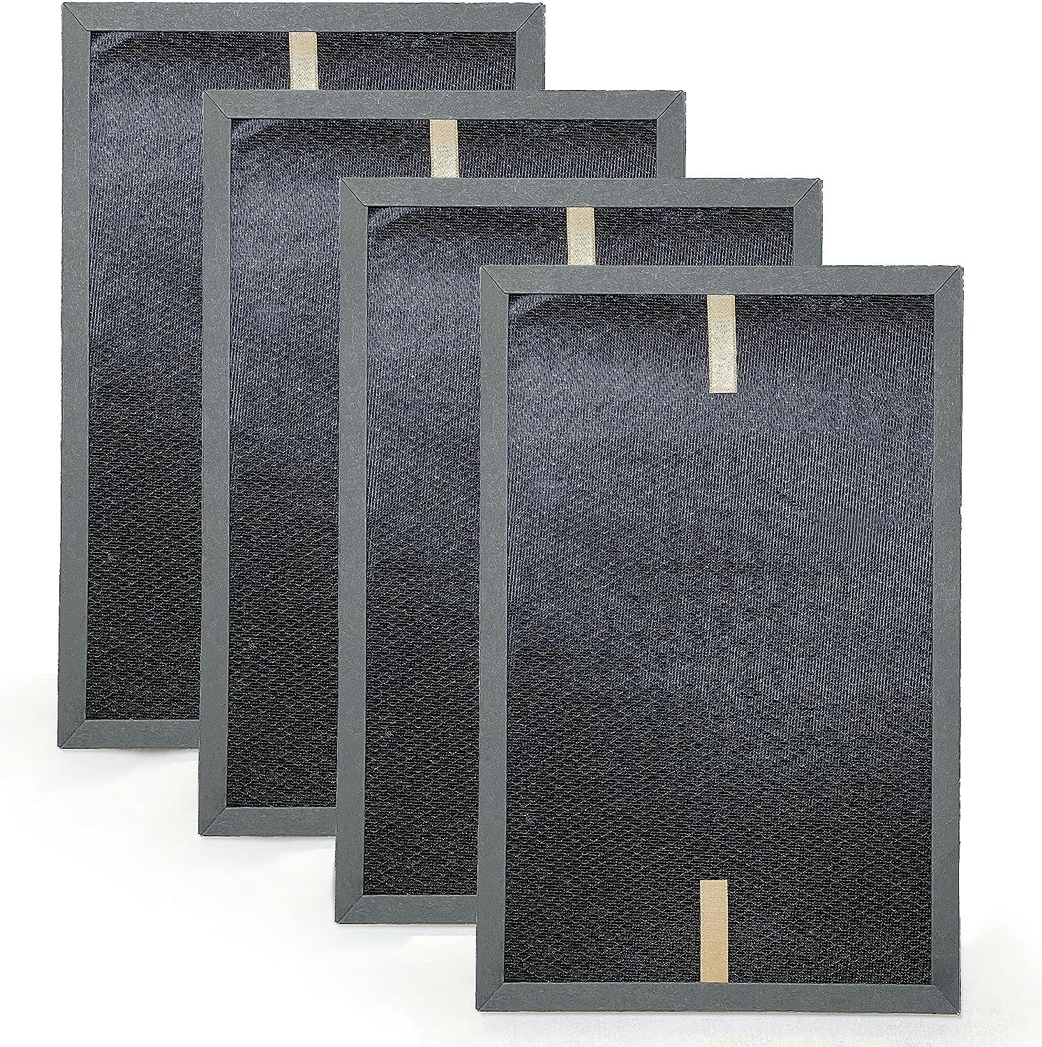 NispiraHRFSK1 HRFSC1 Activated Carbon Filter S Replacement | For Honeywell HPA3000 PowerPlus HPA5000 Insight Series, HRF-R, HRF-A300 | Remove Smoke, Odor, VOCs Chemical | 4 Pack