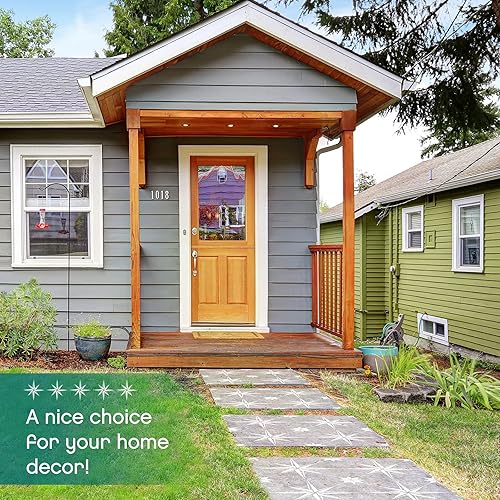 Miniatura 7 de 4 plantillas reutilizables para azulejos de 12.0 x 12.0in, plantillas de dibujo para manualidades, álbumes de recortes, decoración del hogar (estilo