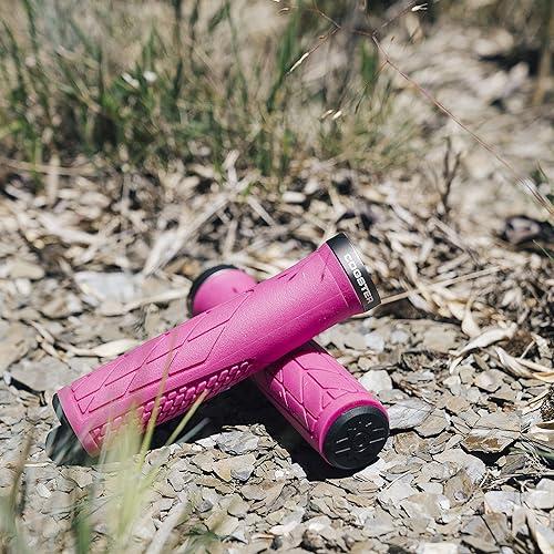 Miniatura 5 de COGSTER Elega - Agarres de goma ligeros para manillar de bicicleta, para bicicletas XC, MTB, BMX