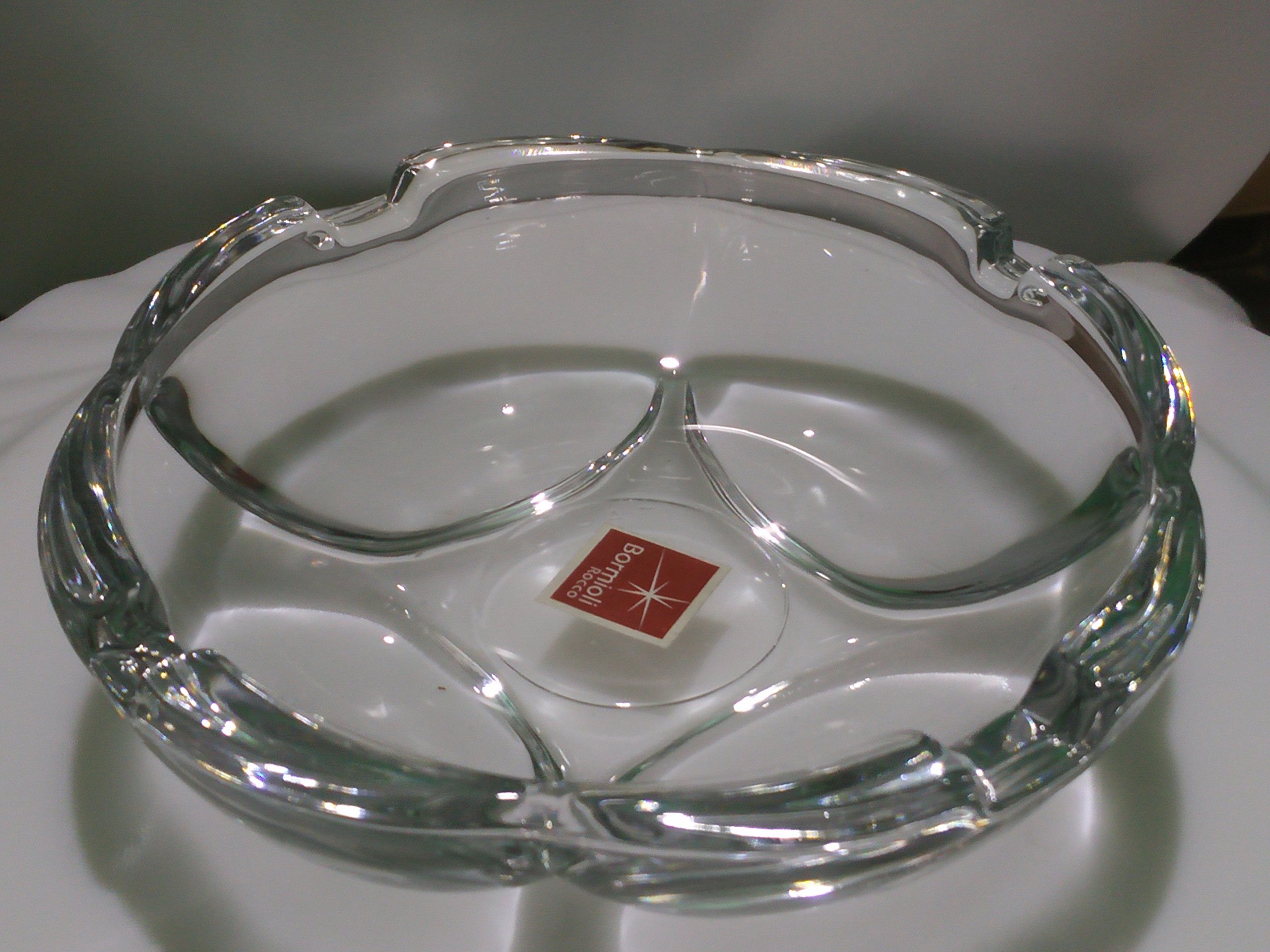 Bormioli Rocco Zero Clear Italian Ashtray for Smoking 11.5 Cms 1 Pc