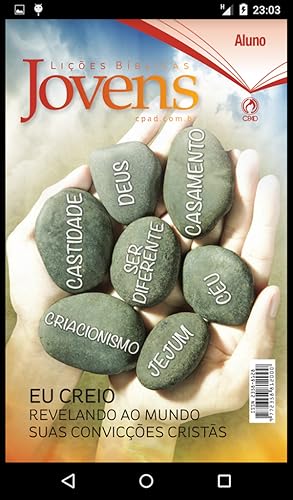 Lições Bíblicas Jovens - Mestre