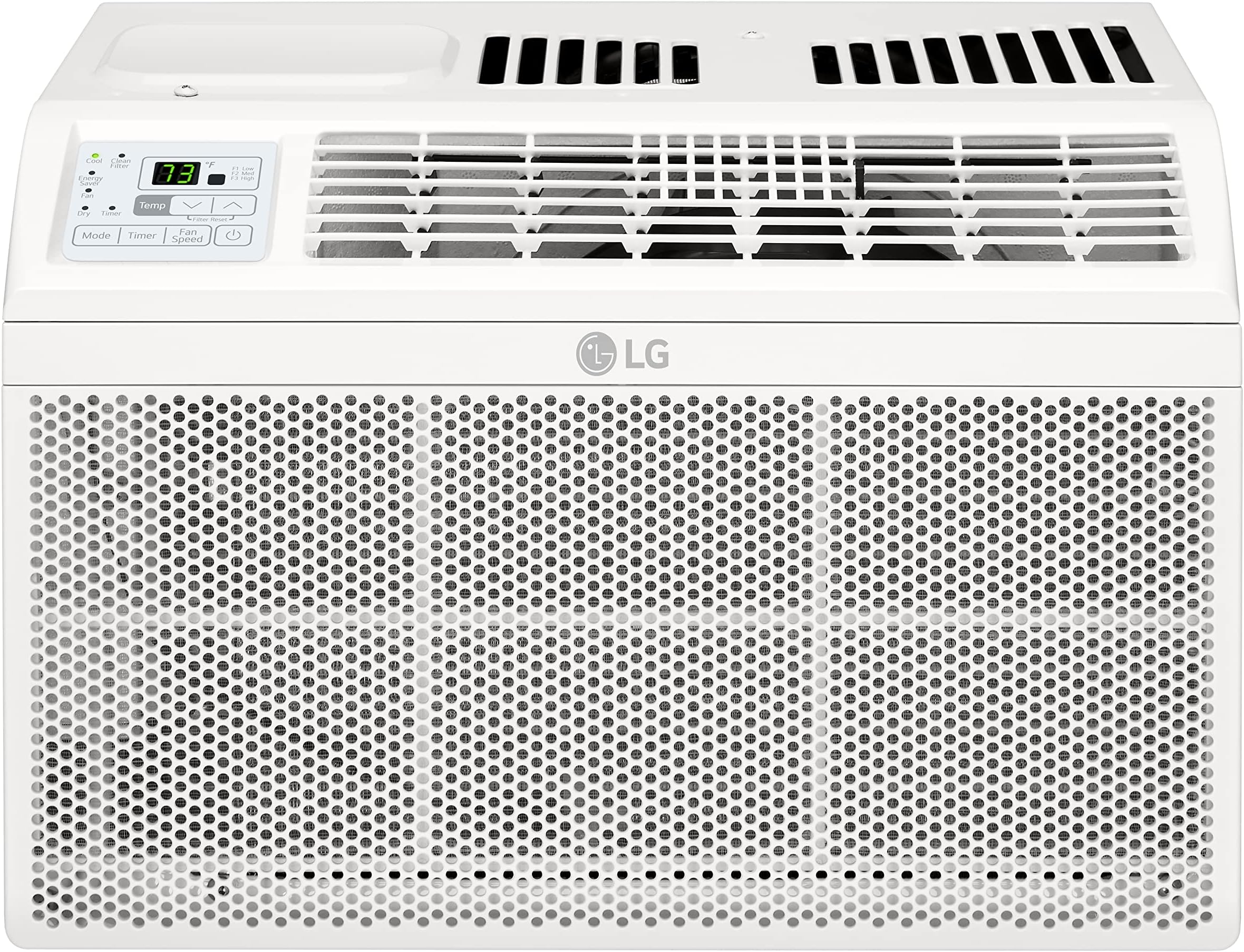 5800 BTU Window Air Conditioners [2023 New] Remote Control Ultra-Quiet Compact-size Washable Filter Multi-Speed Fan Cools 260 Sq.Ft. Small Room AC Unit air conditioner Easy Install White LW6023R