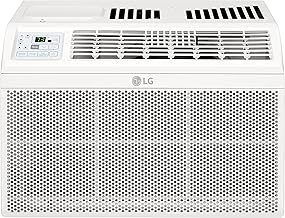 5800 BTU Window Air Conditioners [2023 New] Remote Control Ultra-Quiet Compact-size Washable Filter Multi-Speed Fan Cools 260 Sq.Ft. Small Room AC Unit air conditioner Easy Install White LW6023R