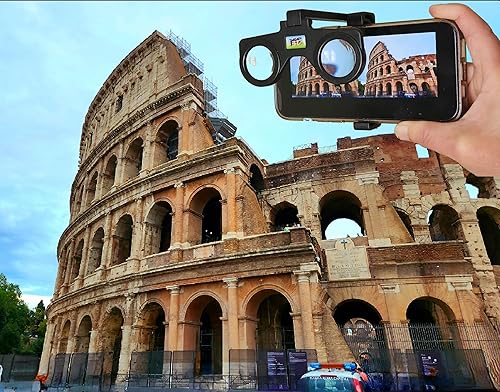 Miniatura 2 de MS3D Gafas -Plano plegable teléfono celular 3D SBS Cámara y visor Gafas