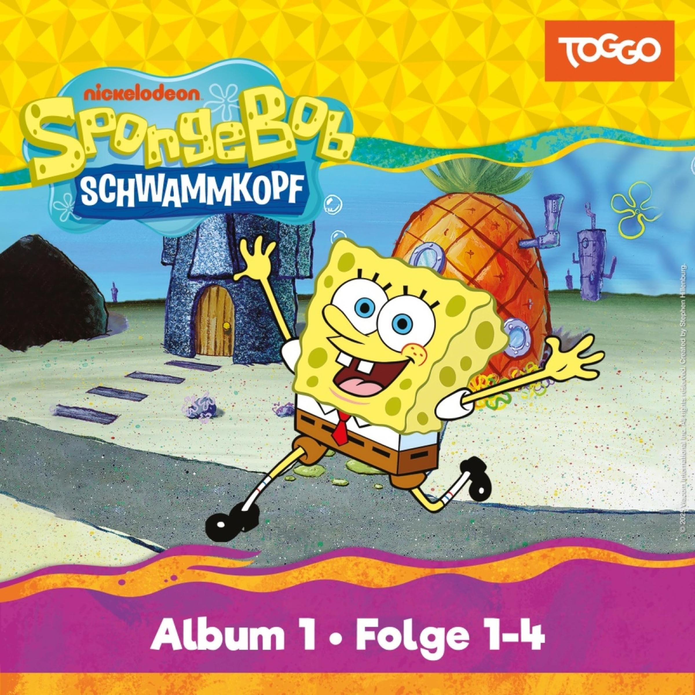 Cover art for SpongeBob Schwammkopf 1. Das Original-Hörspiel zur TV-Serie