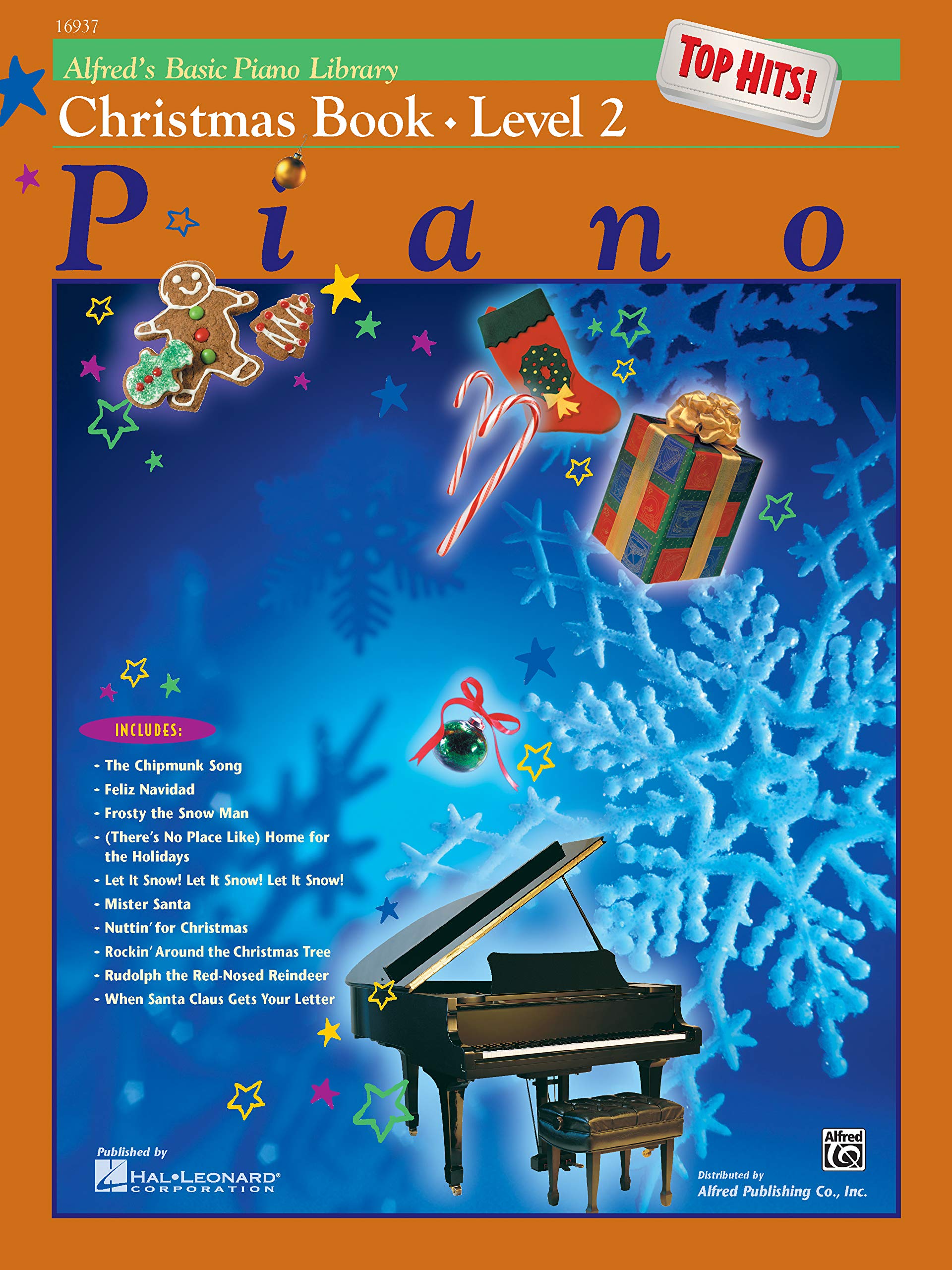 Alfred's Basic Piano Library Top Hits Christmas 2
