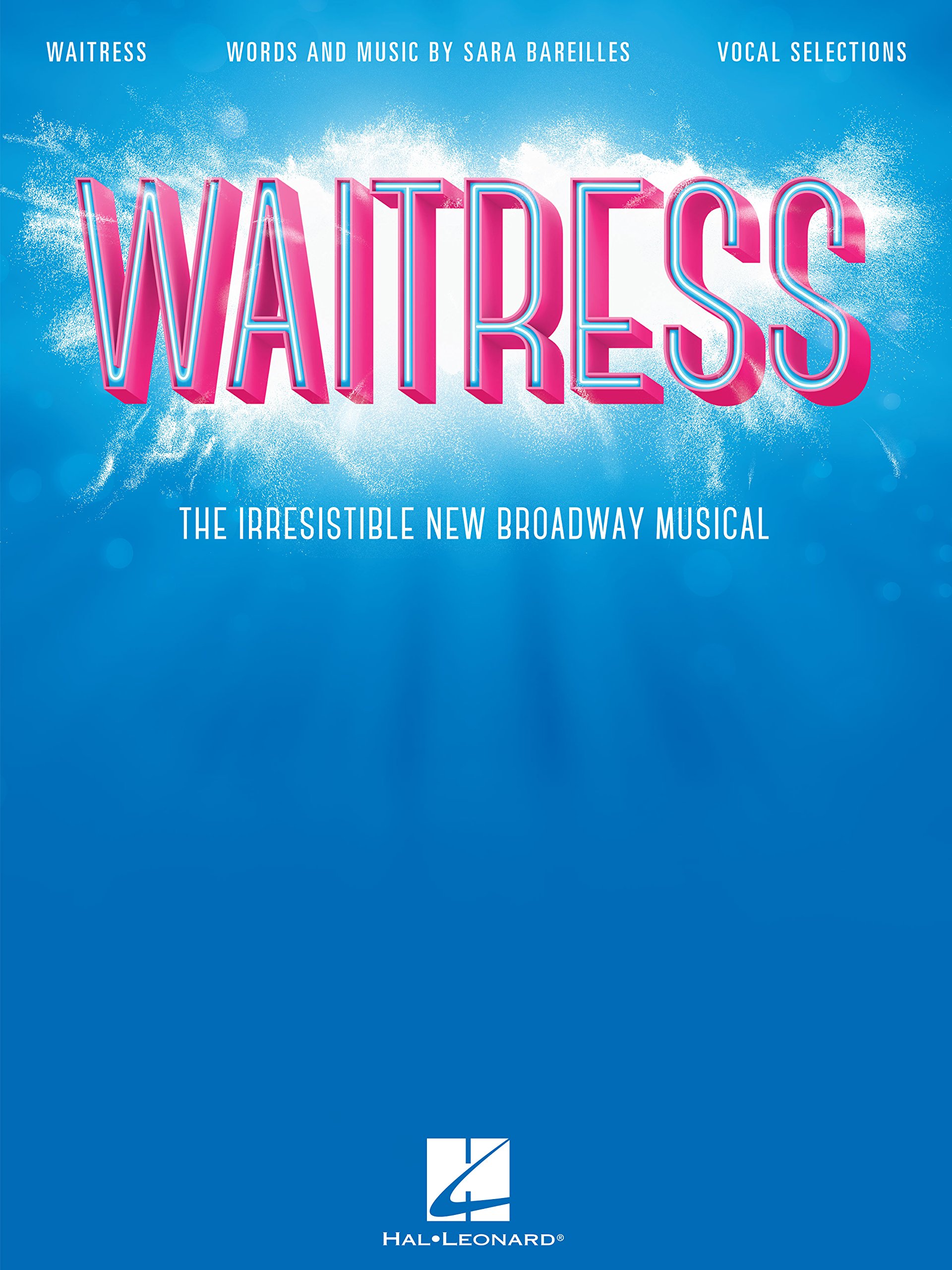 Waitress Songbook partitions piano et chant avec accords de guitare intégrés