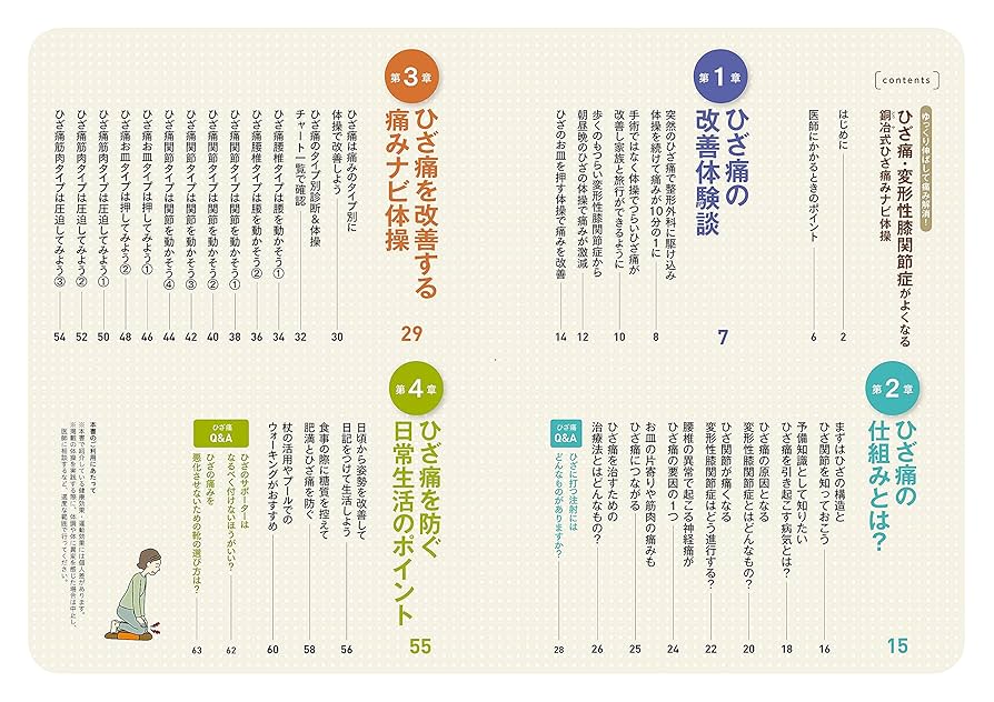 Amazon.co.jp: ゆっくり伸ばして痛み解消! ひざ痛・変形性膝関節症が