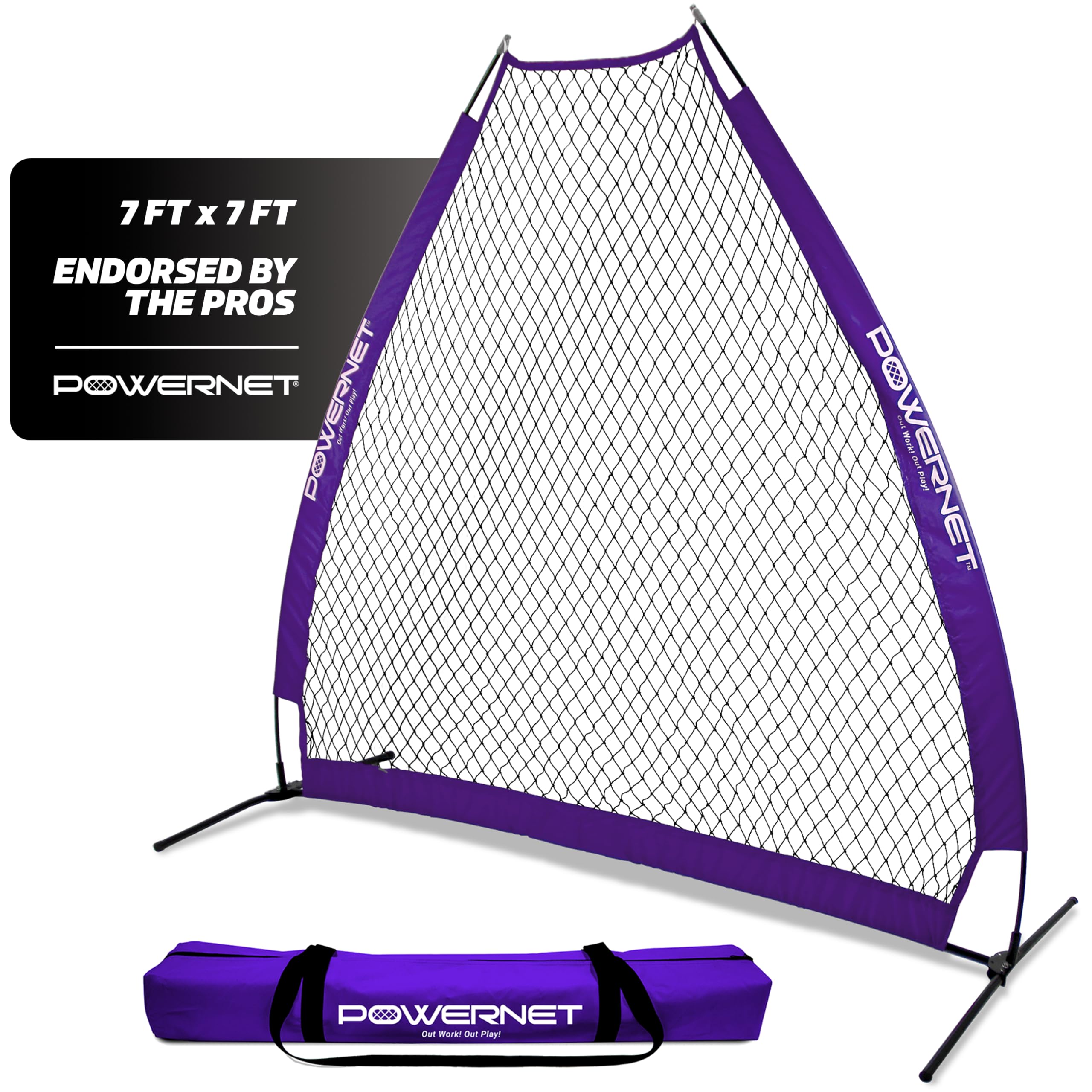 Filet D'entraînement PowerNet Marquez Allemand – Idéal Pour Le Perfectionnement Au Pitching Et à La Précision