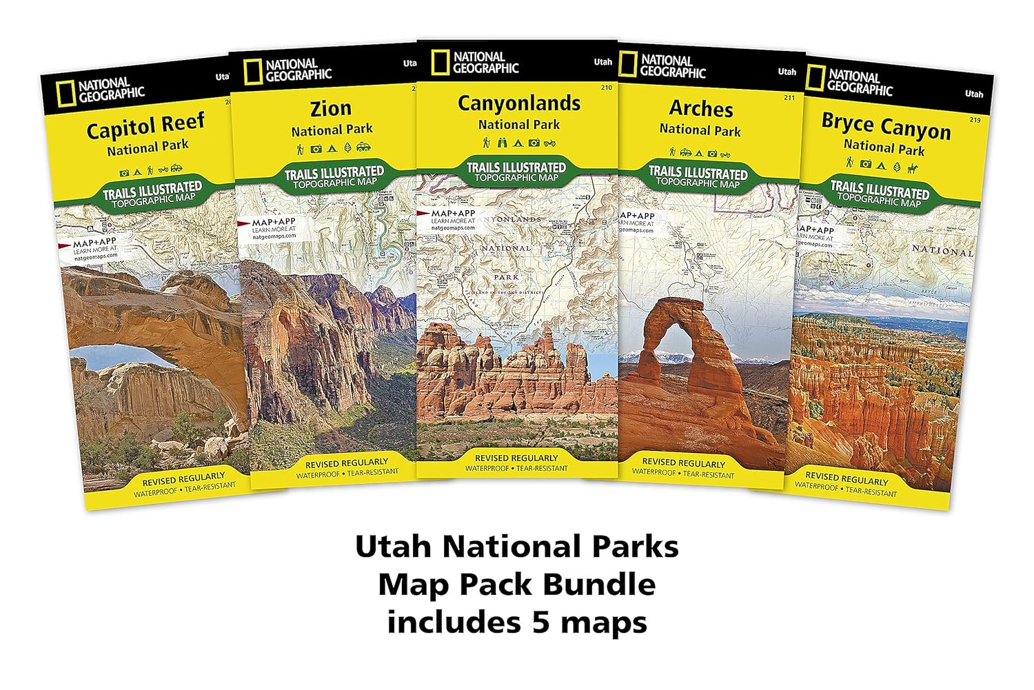 Utah National Parks [Map Pack Bundle] (National Geographic Trails Illustrated Map) - Image 18