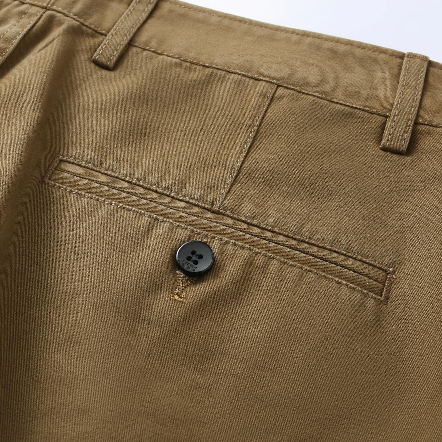 Allthemen Hombre Pantalones De Vestir para Elegantes Gruesos Rectos Ajustados Color Liso para Negocios para Invierno