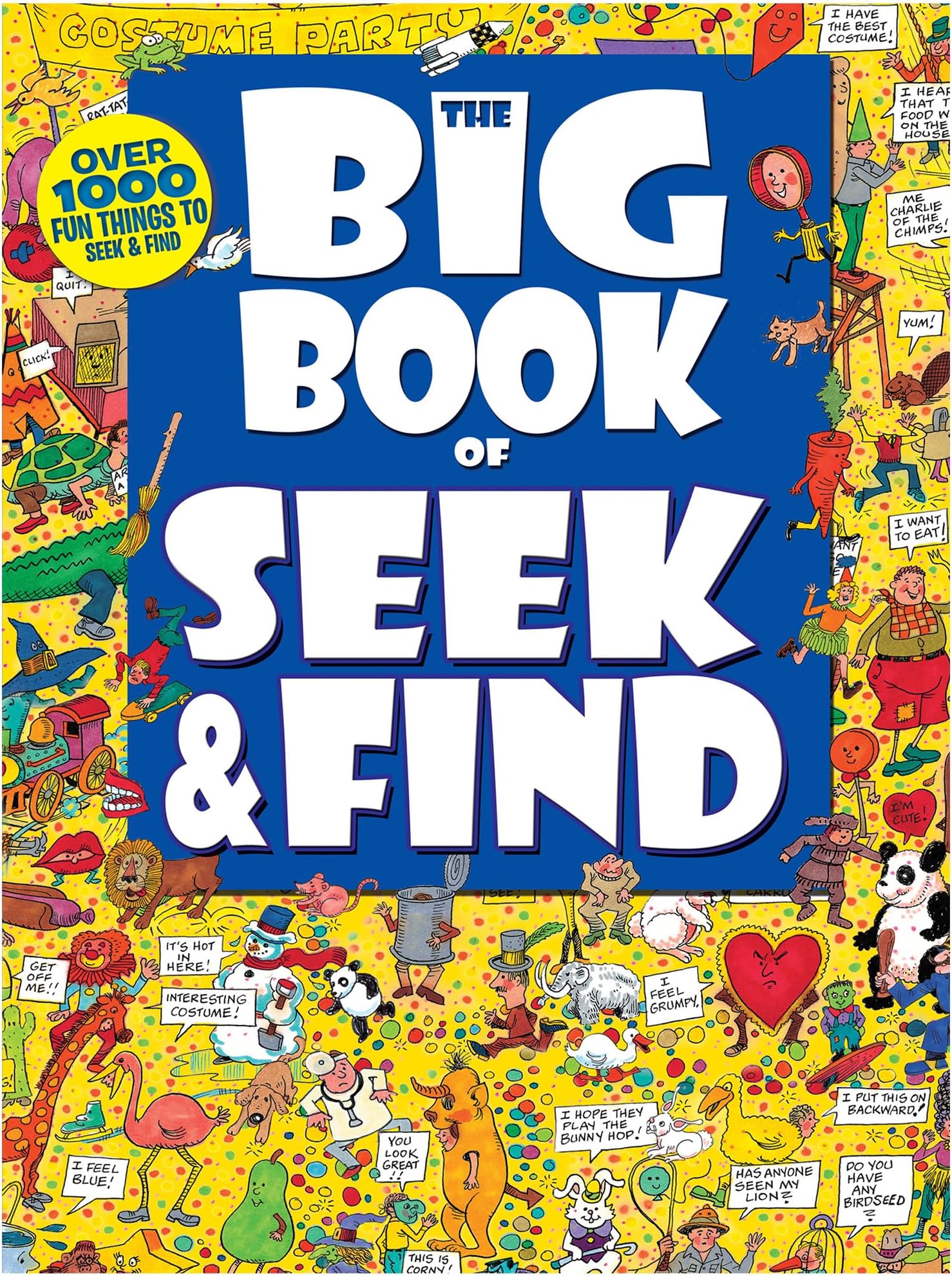 The Big Book of Seek & Find – Spooky Hidden Object Picture Puzzle Book for Kids | Seek and Find Activity Book for Boys & Girls | Boosts Focus & ... for Brain-Training (Search & Find-Big Books)