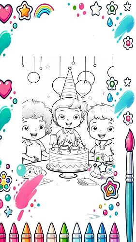 Celebration Coloring Book: Party Time & Festive Fun – vue 2