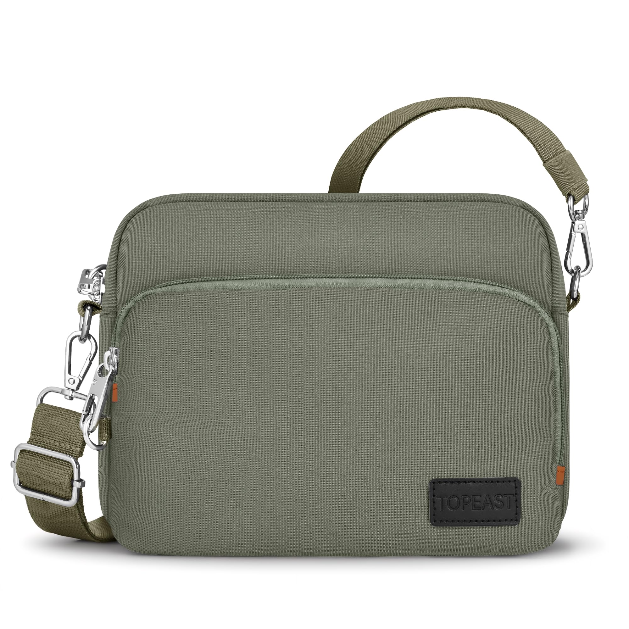 TOPEAST Anti-Theft Crossbody Travel Bag for Women Men, Lightweight Shoulder Bag Classic Design for Trip, Daily Use, Sport