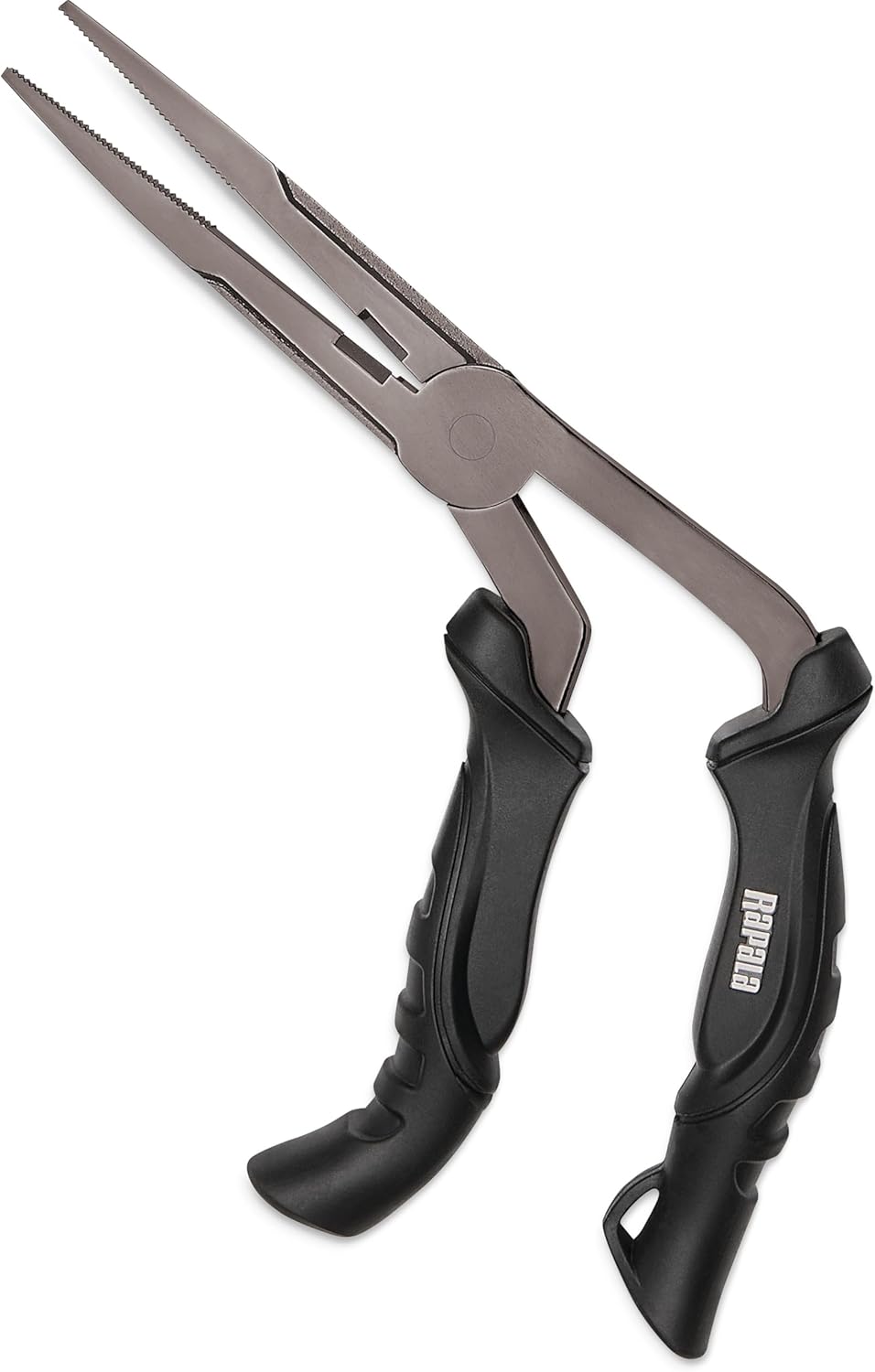 Rapala Super Stainless Steel Angled Pliers 9 Inch Fishing Pliers for Hook Removal Split Rings and Saltwater Use