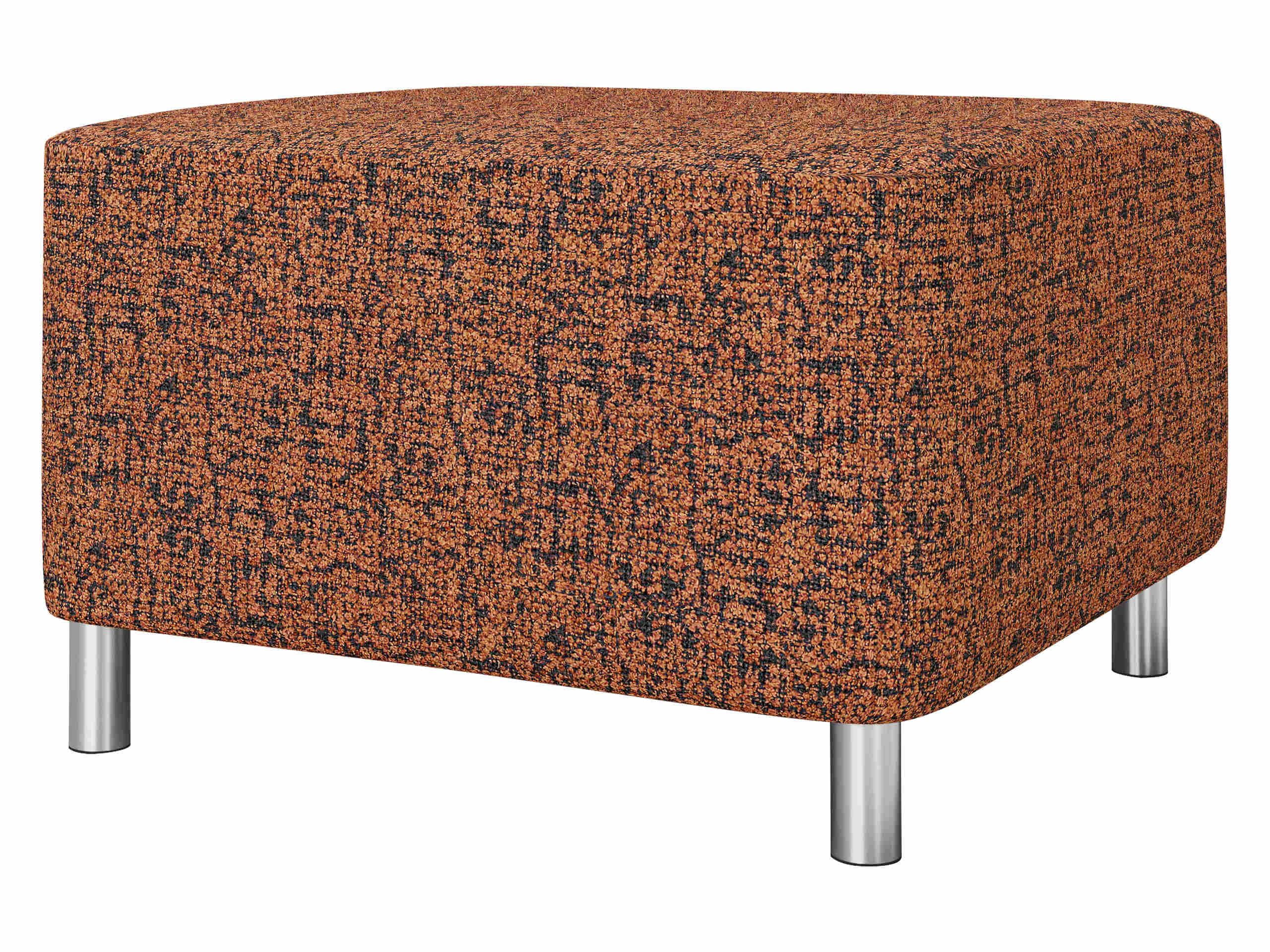 Mirjan24 Moderner Polsterhocker Dover, Sitzhocker Hocker Sitzbank Fußbank Pouf Farbauswahl (Bella 40)