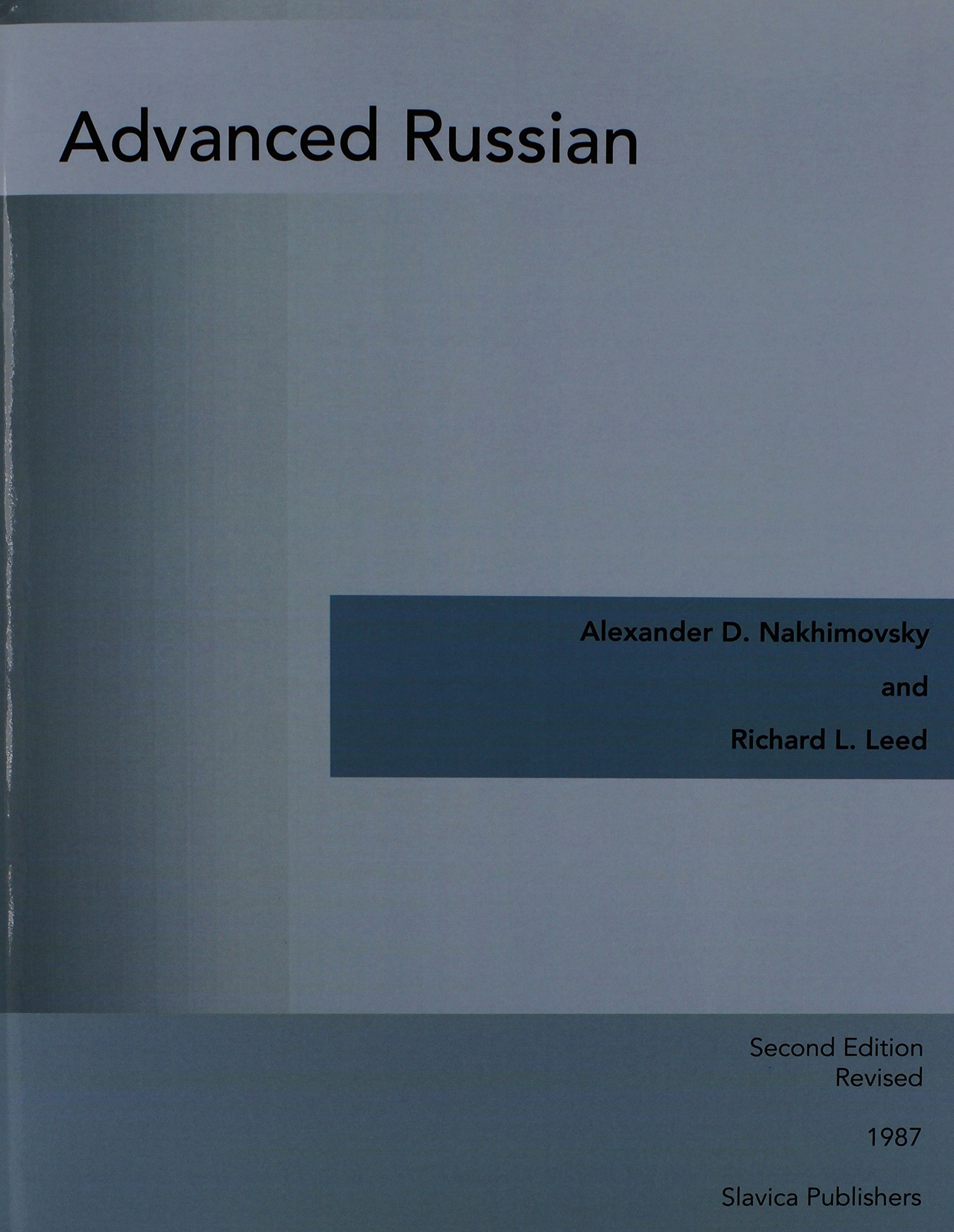 Advanced Russian Paperback – 1 Sept. 1987