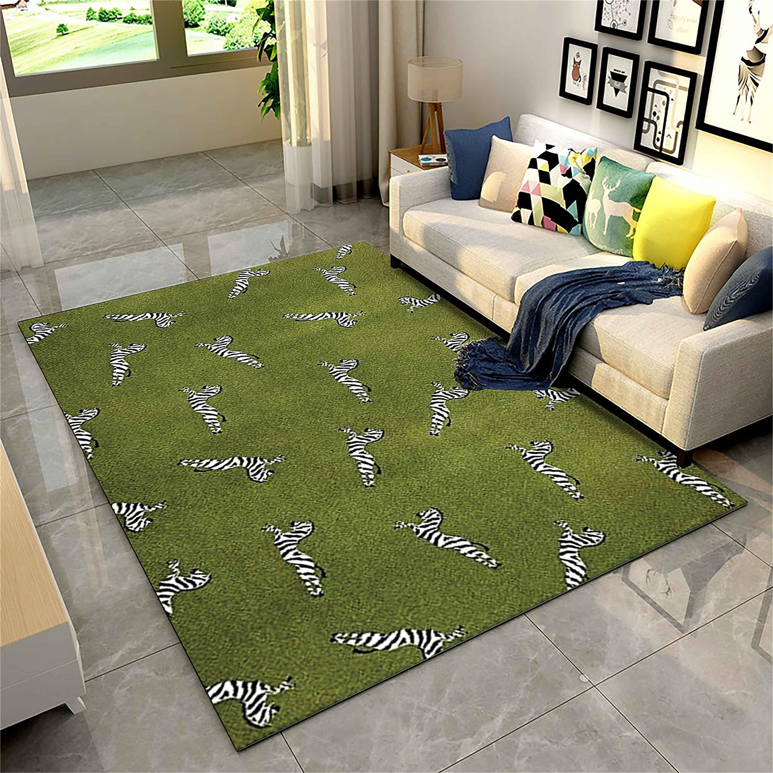 Amazon.com: Zebra Area Rug,3x4ft, African Wild Animal Zebra
