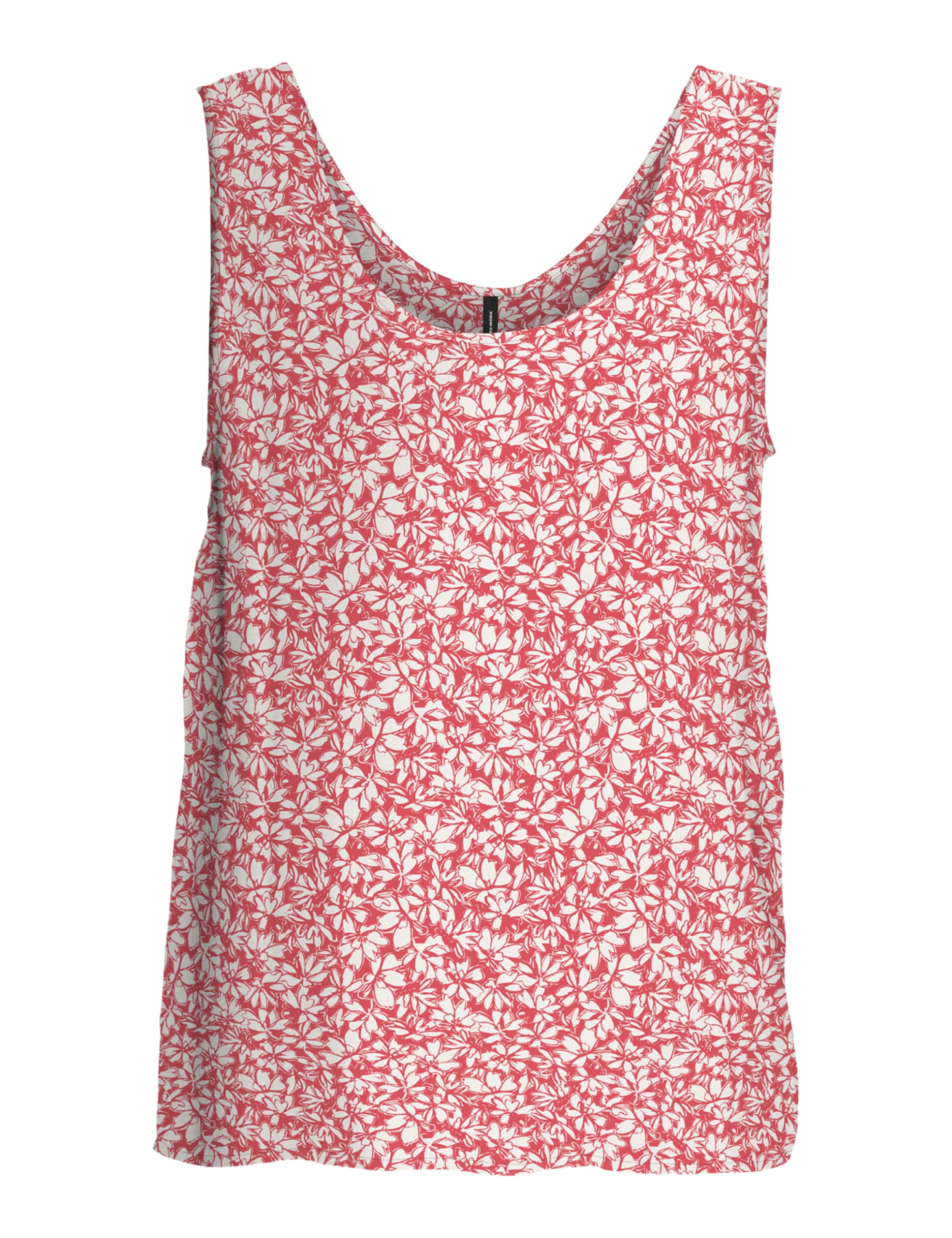 VERO MODA VMMENNY Tank Top WVN GA Noos, Cayenne/AOP:huki, XS
