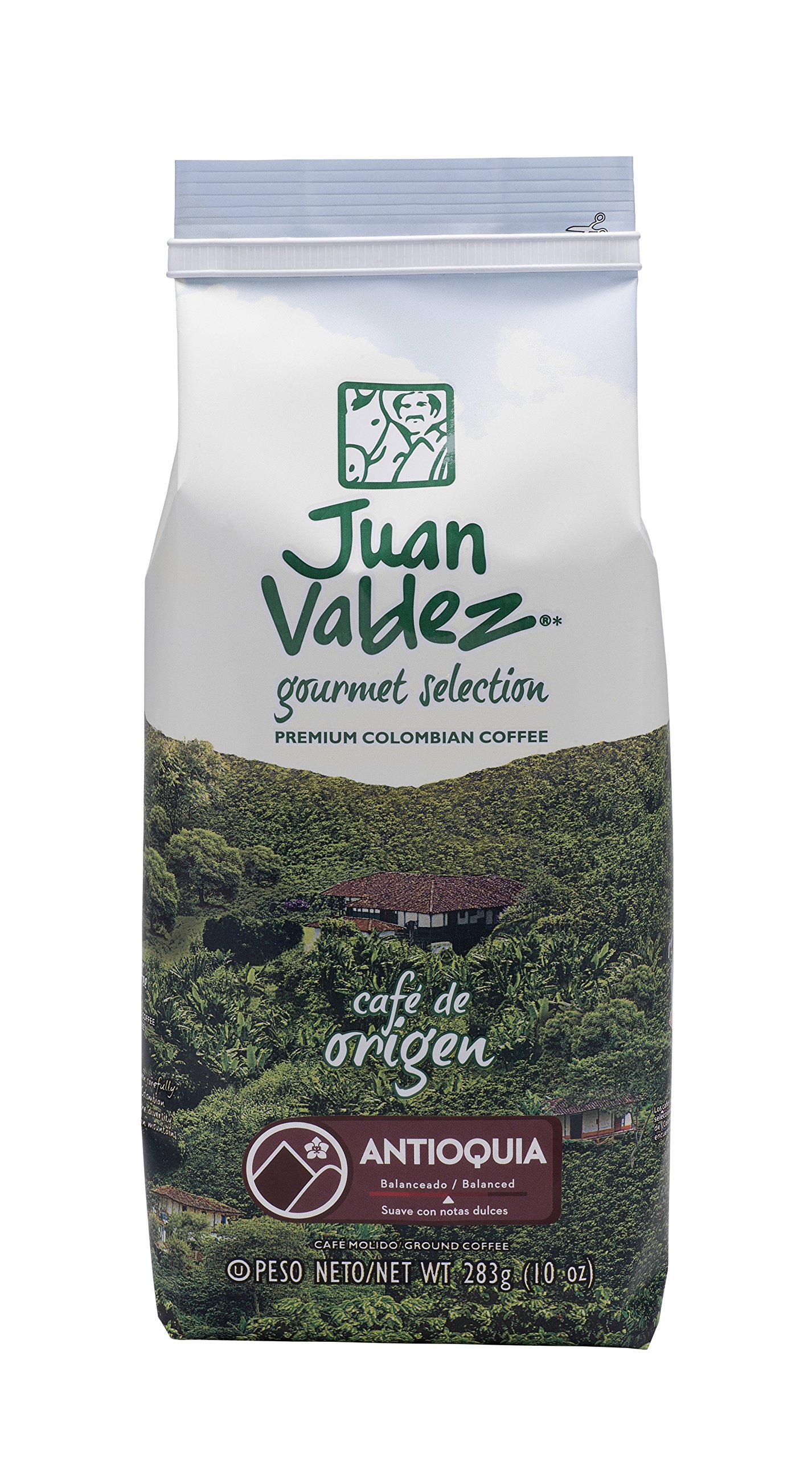 Juan Valdez Single Origin Colombian Coffee, Antioquia Ground, 10 oz