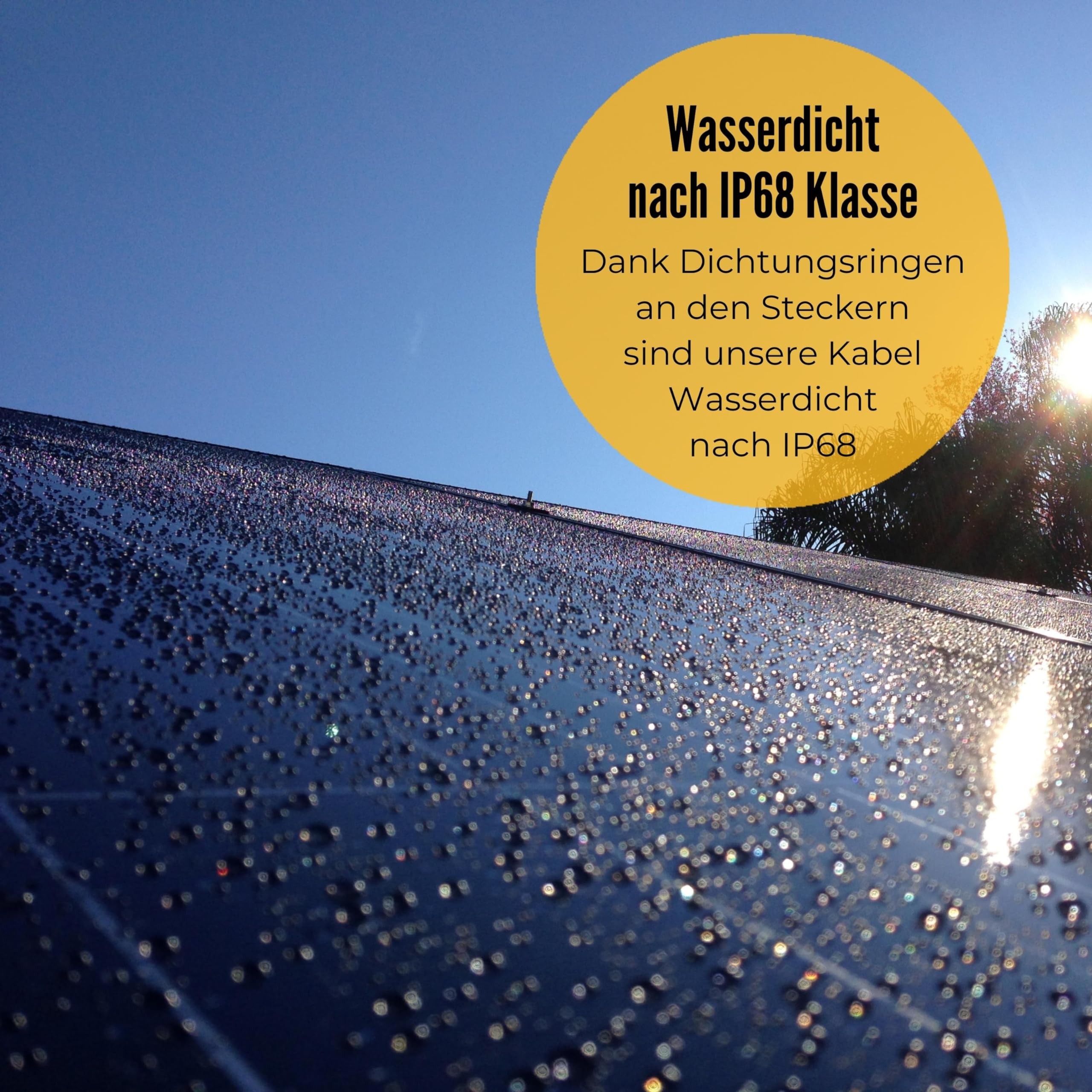 7m Verbindungskabel für Photovoltaikanlagen | Solarladeregler zu Solarmodul | PV-Stecker | 4mm2 | Solarverbinder | Solarkabel für Balkonkraftwerke & Camping | MADE IN GERMANY