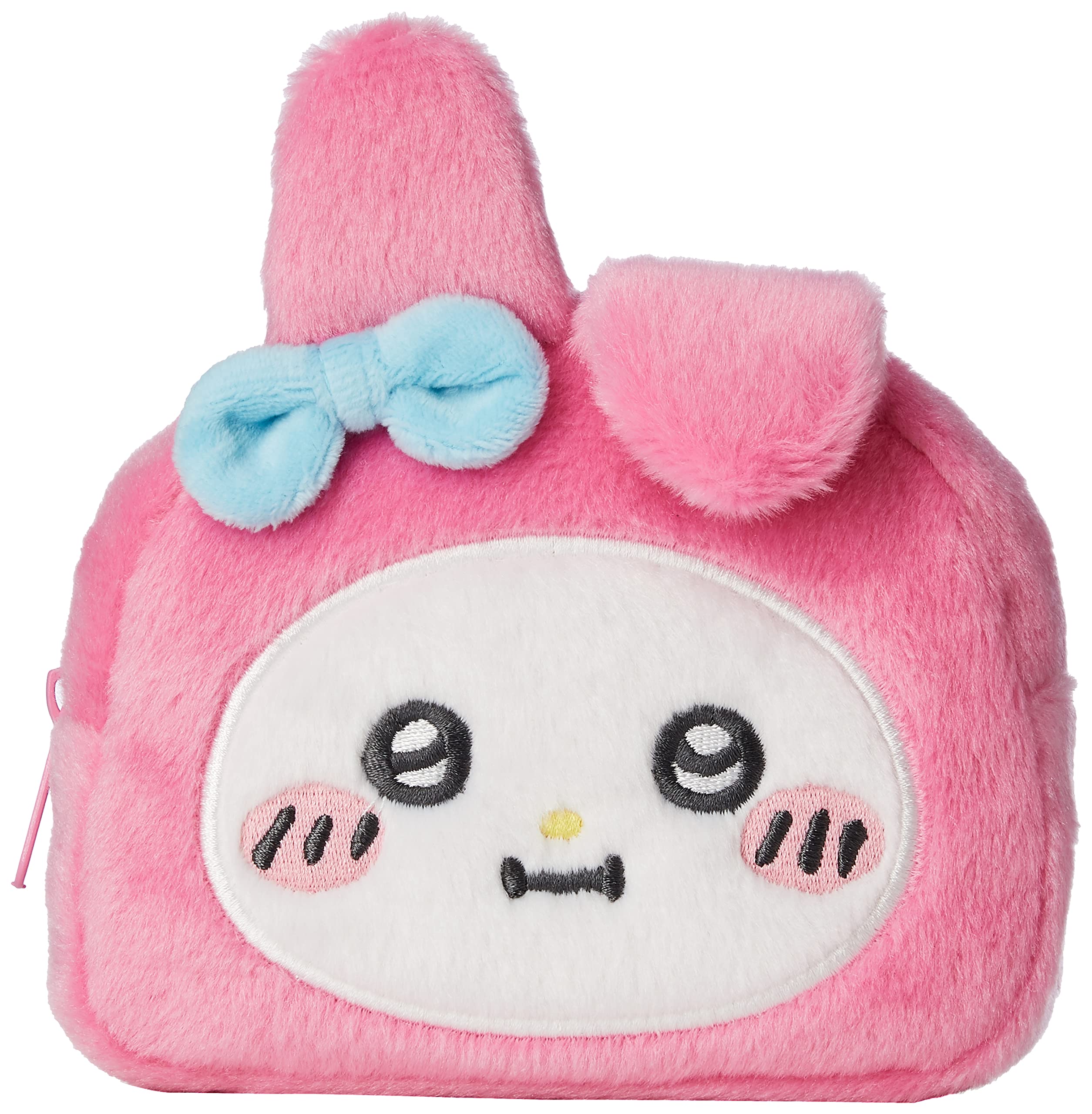 サンリオ ナガノ ポムポムプリン マスコット フェイスポーチ すわ