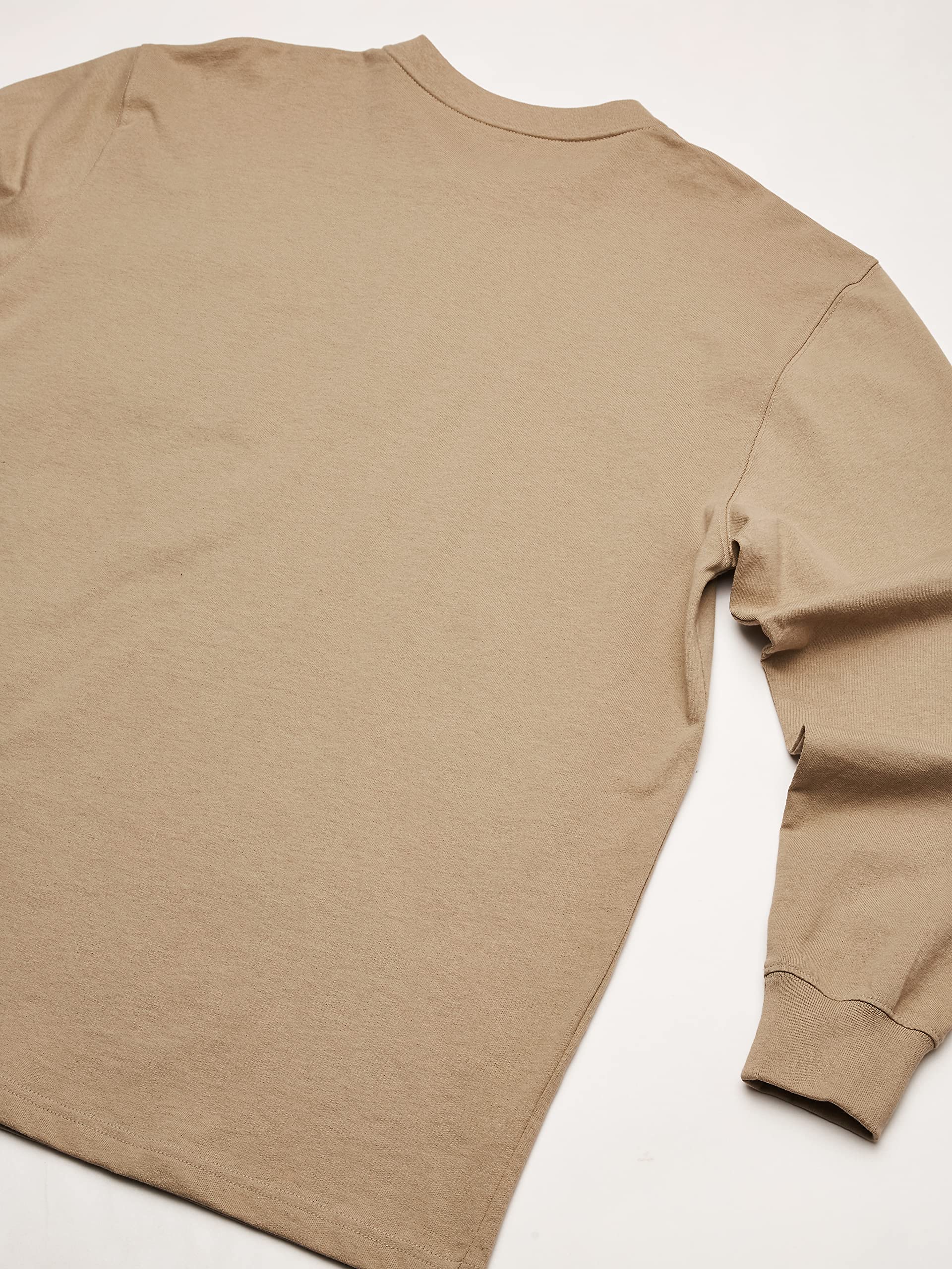 Dickies Long Sleeve Heavyweight Henley Henley de Manga Larga y Peso Pesado Hombre (Pack de 1)