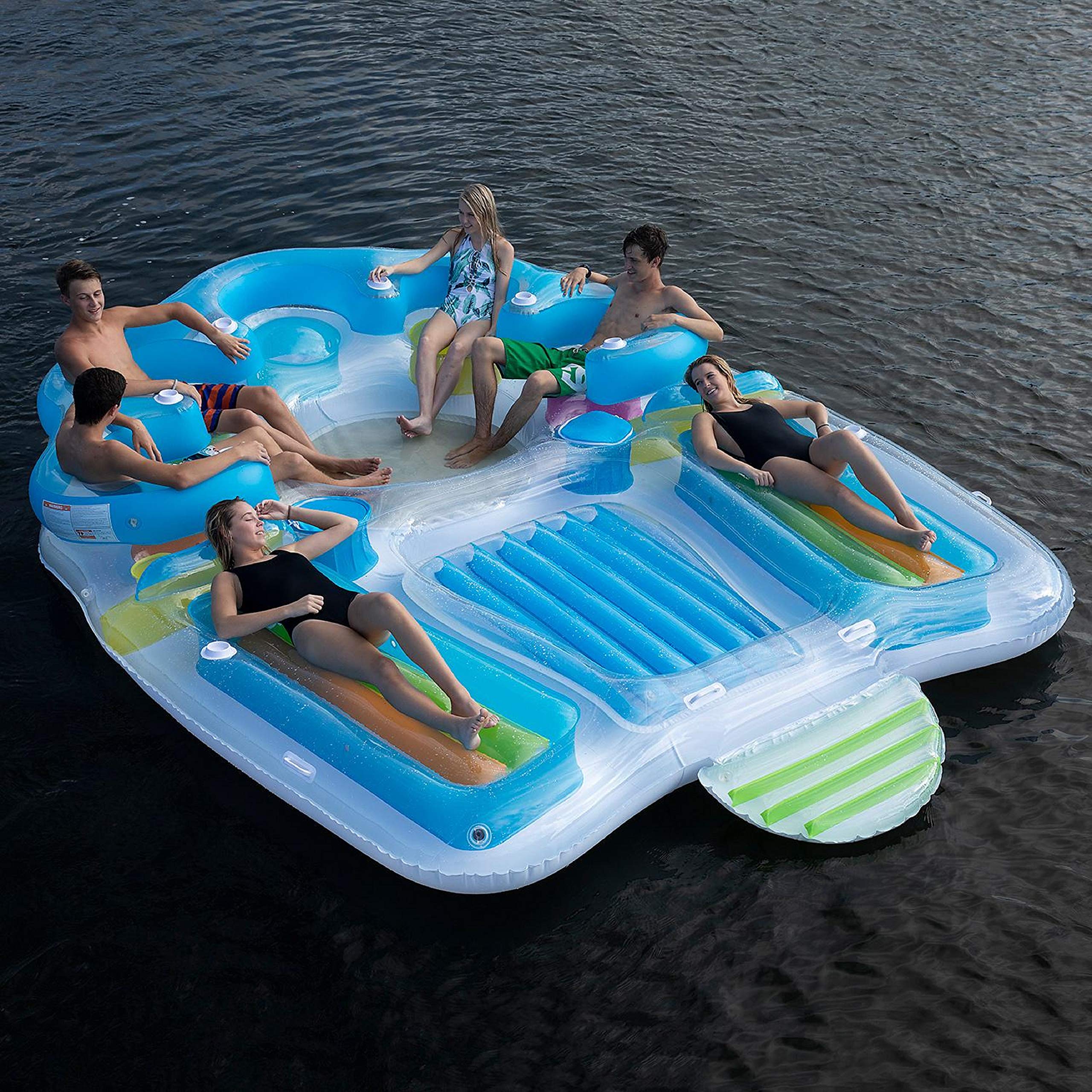 Tropical Tahiti Floating Island