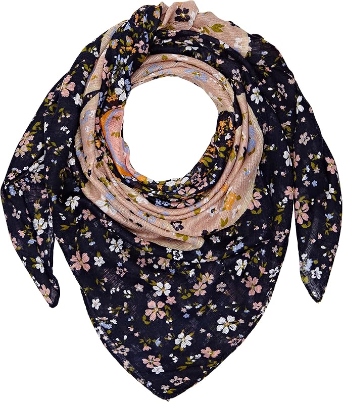 Dorothy Perkins Women's Satin Square Scarf, Blue, One Size Amazon.co