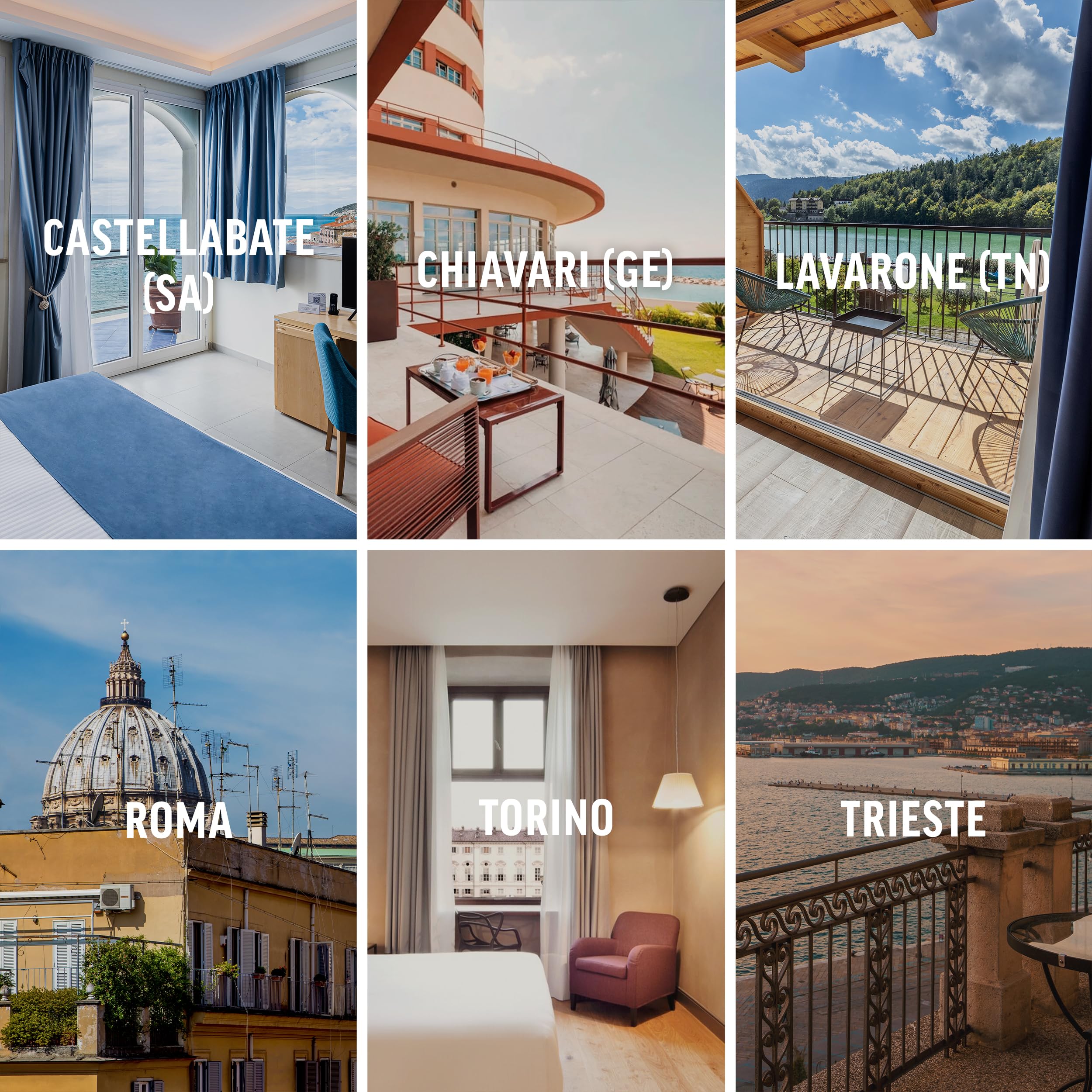Boscolo Gift Camere con Vista |Cofanetto Viaggio Coppia 1 Notte Hotel 4/5★ per 2 Persone| Idea Regalo Anniversario| 25+ proposte selezionate Italia | Valido 12 Mesi