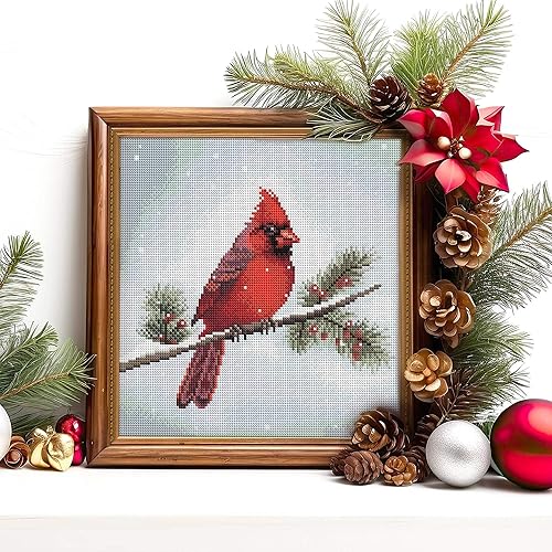 Miniatura 10 de DIAMOND ART CLUB Making Friends - Kit de pintura de diamantes de gatito, lienzo de diamantes de animales, arte redondo de diamantes 5D para adultos