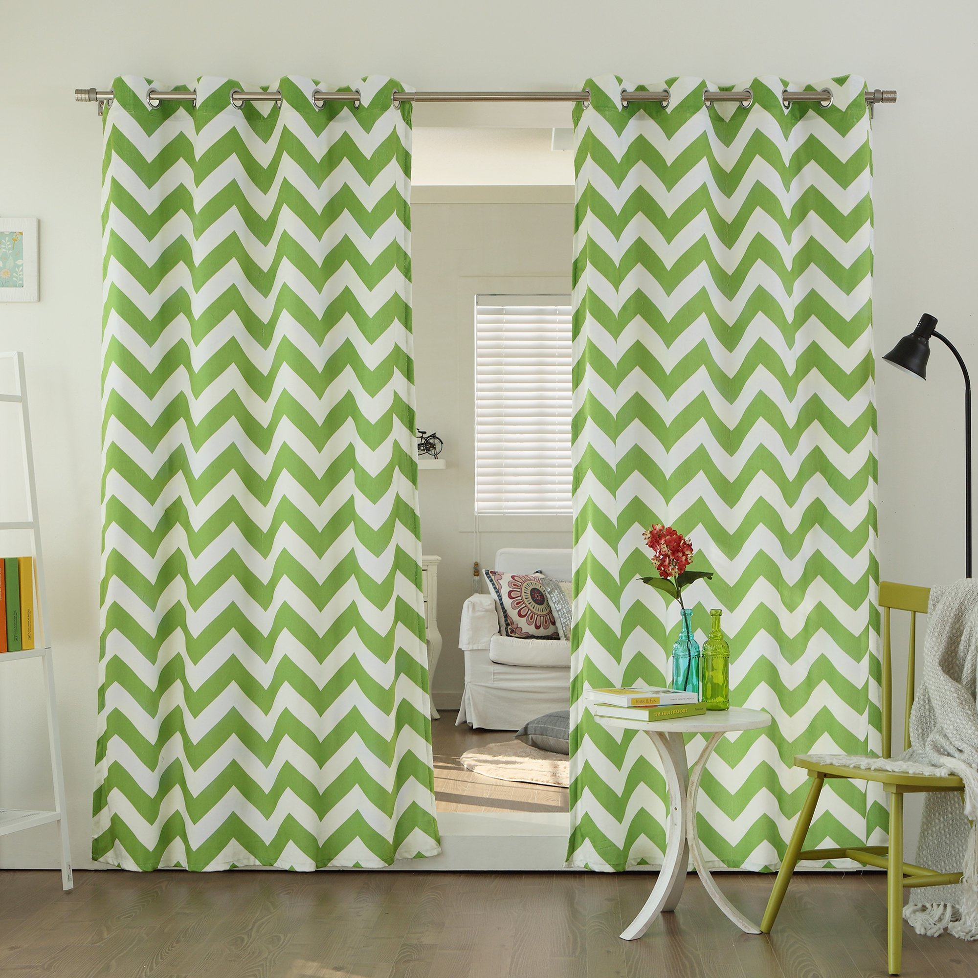 Chevron Print Curtains Curtains & Drapes 2023