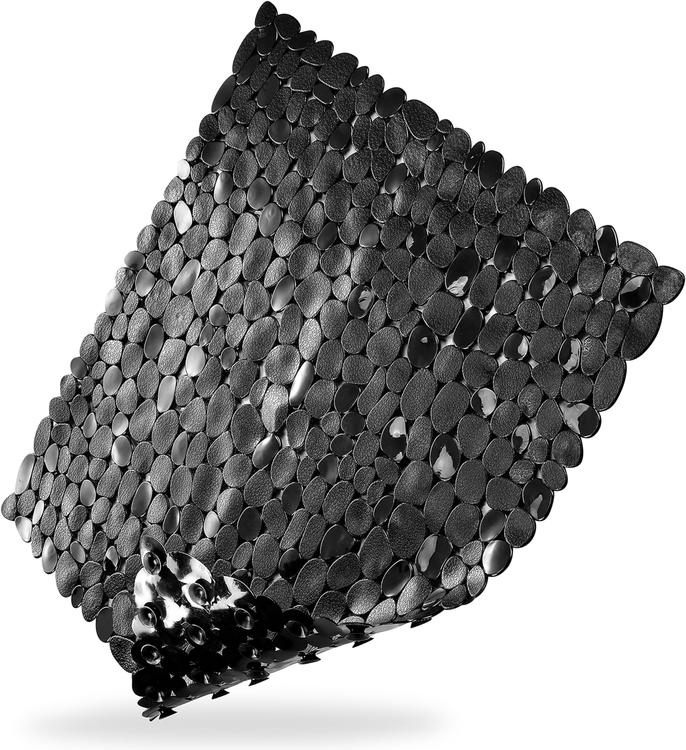 DOPROP Anti Slip Square Shower Mats Tray Non Slip Anti Mould Bath Mats