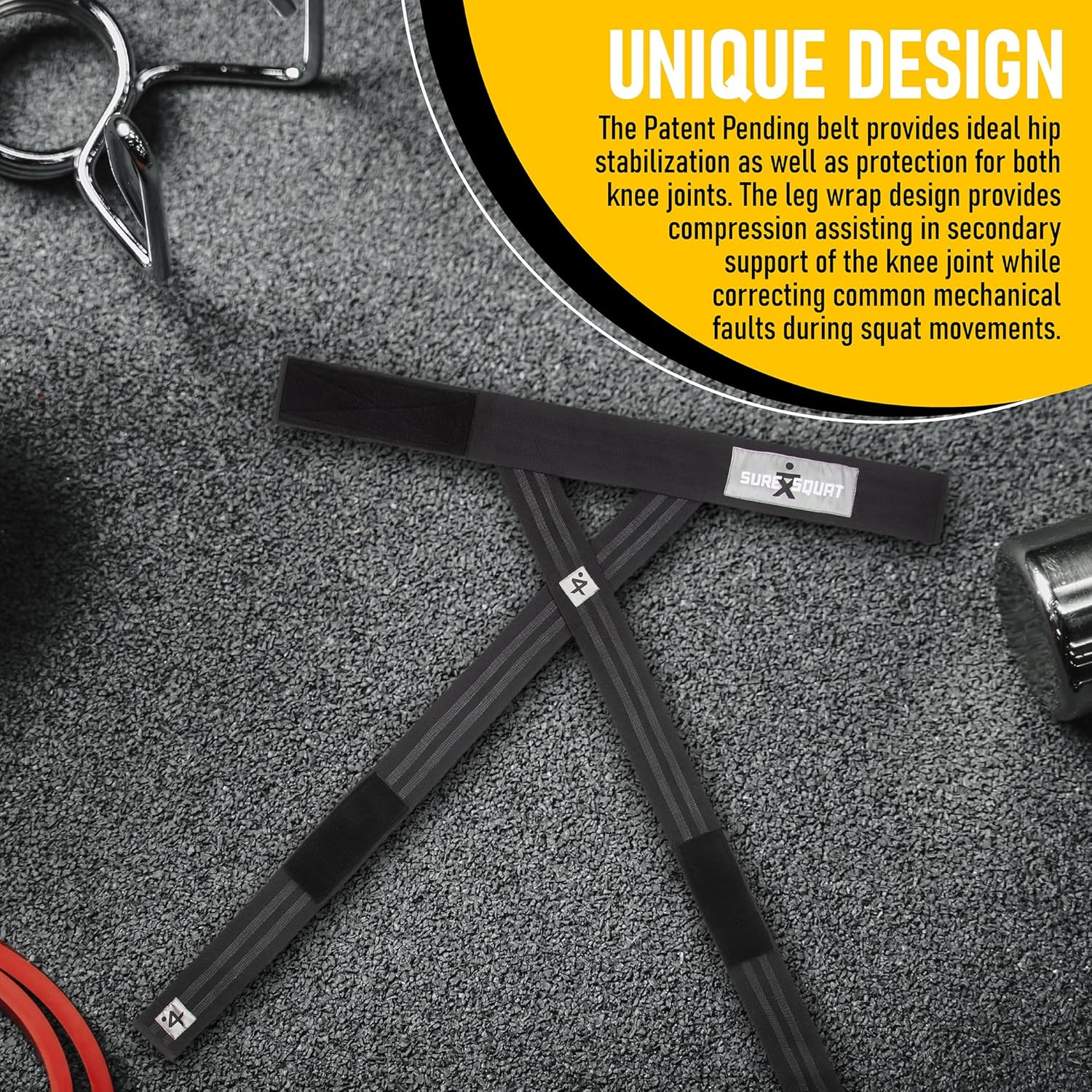 – Innovative Weight Lifting Belt Designed to Improve Squatting Technique and Performance. Increase Squat Weight, Lift Through Injuries, and Ensure Proper Mechanics.