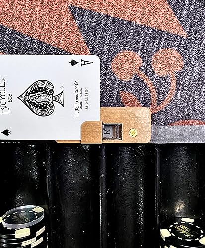 Miniatura 10 de Blackjack hole card peeker, hole card reader, home card game equipment, casino games, blackjack table accessories (Blackjack peeker-no light)