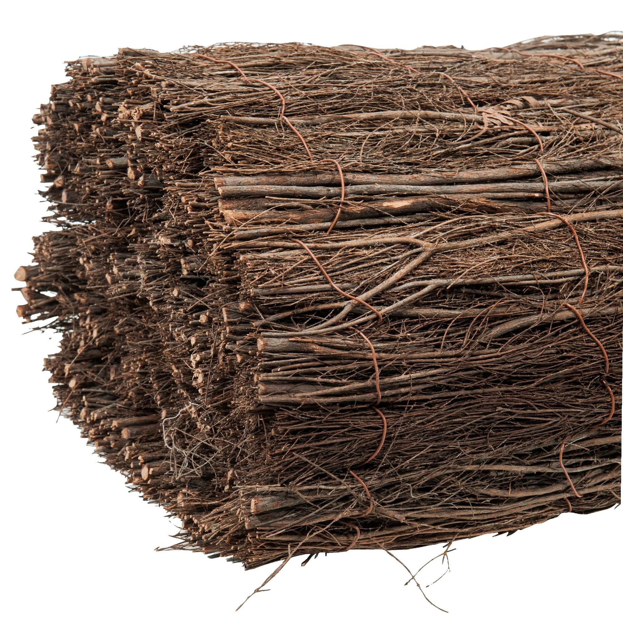 Brise vue jardin - Brise vue occultant - Rouleau Brise vue - WerkaPro 10749 - Brise Vue - En Bande de Bruyère Naturel - 1 x 3 m - Pour isoler un espace extérieur