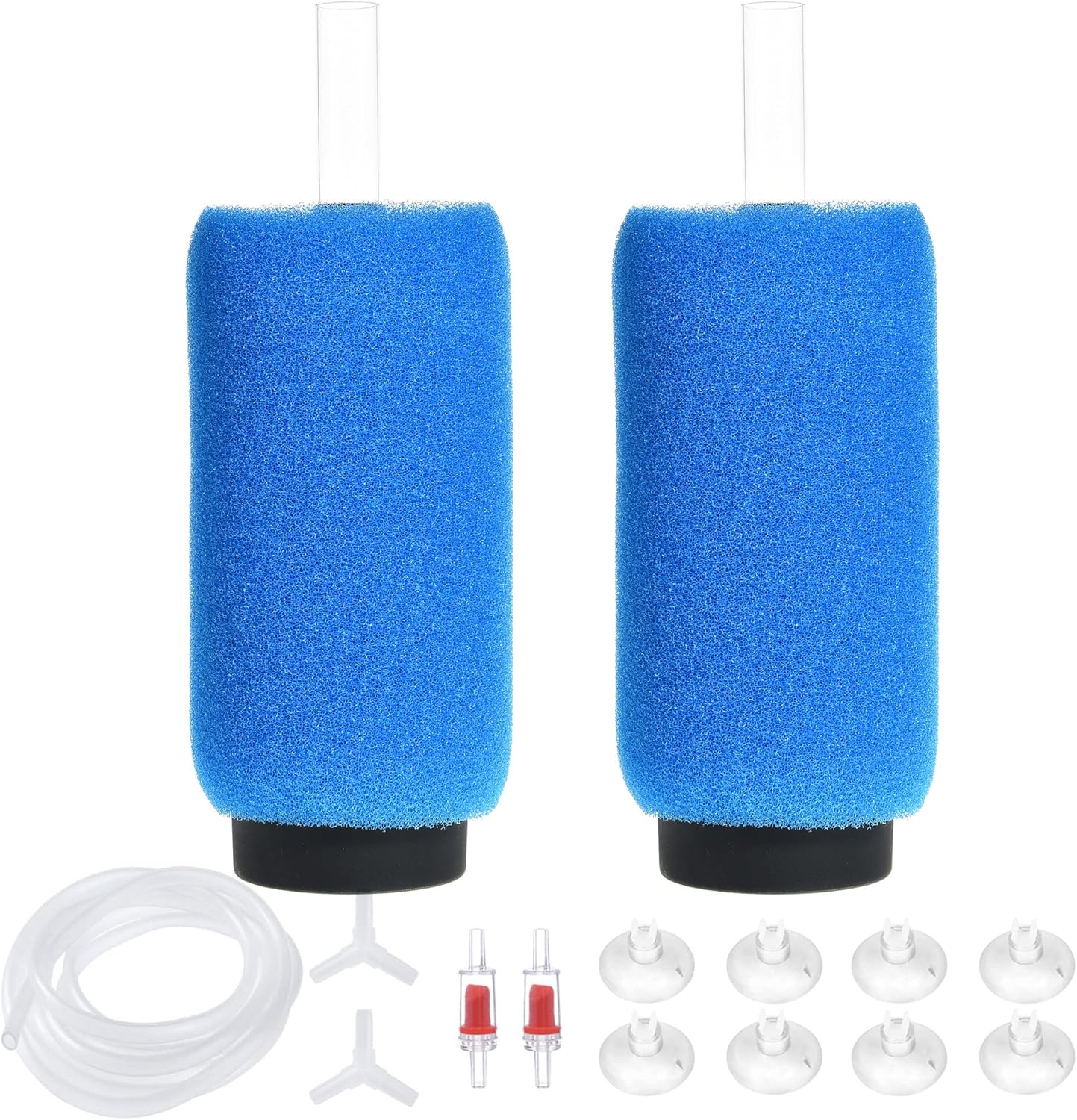 ALEGI Aquarium Bio Sponge Filter with Ceramic Media and