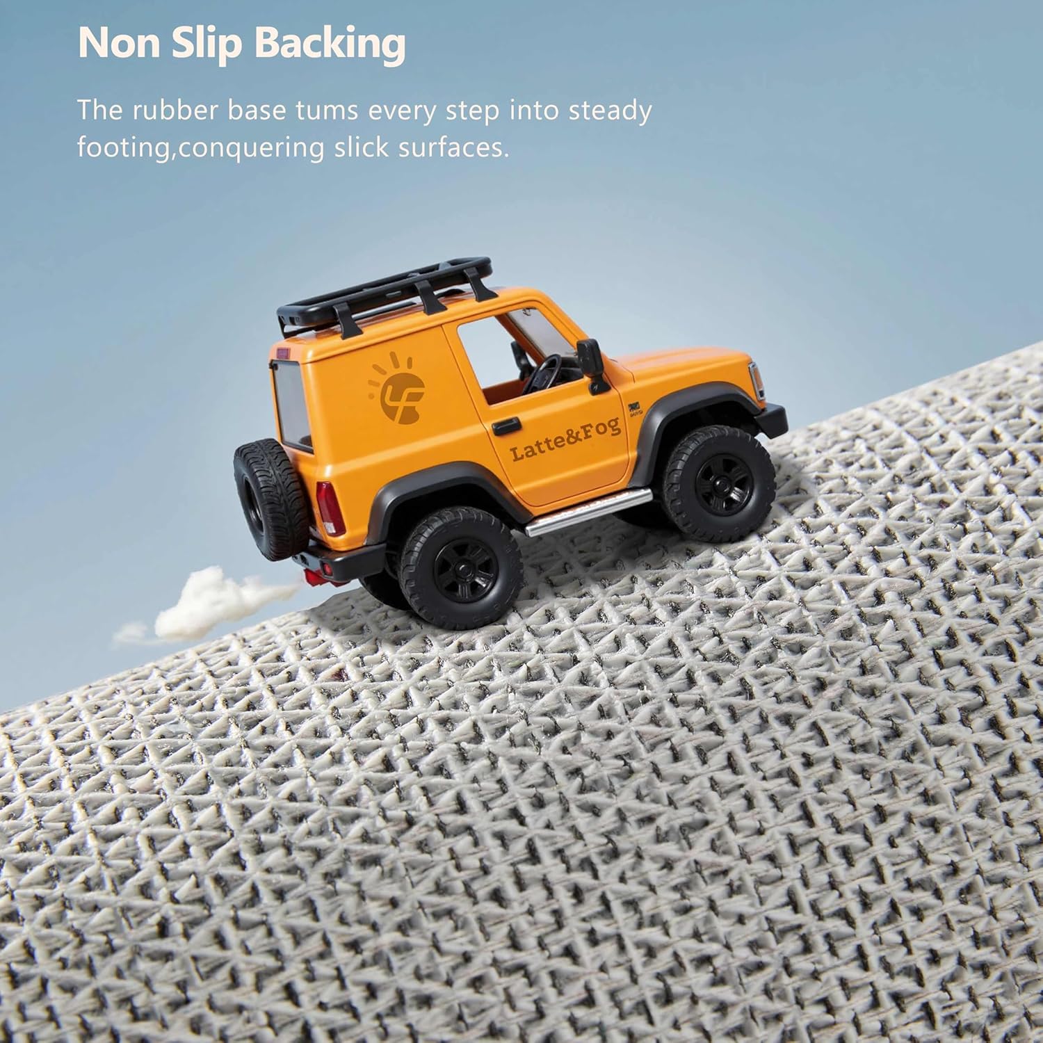 Latte&Fog Modern Easy Jute 5x7 Area Rugs, Washable Outdoor Patio Rug for Living Room, Black and Brown Contemporary Non Slip Natural Indoor Carpet for Bedroom Backyard Office Dining Room