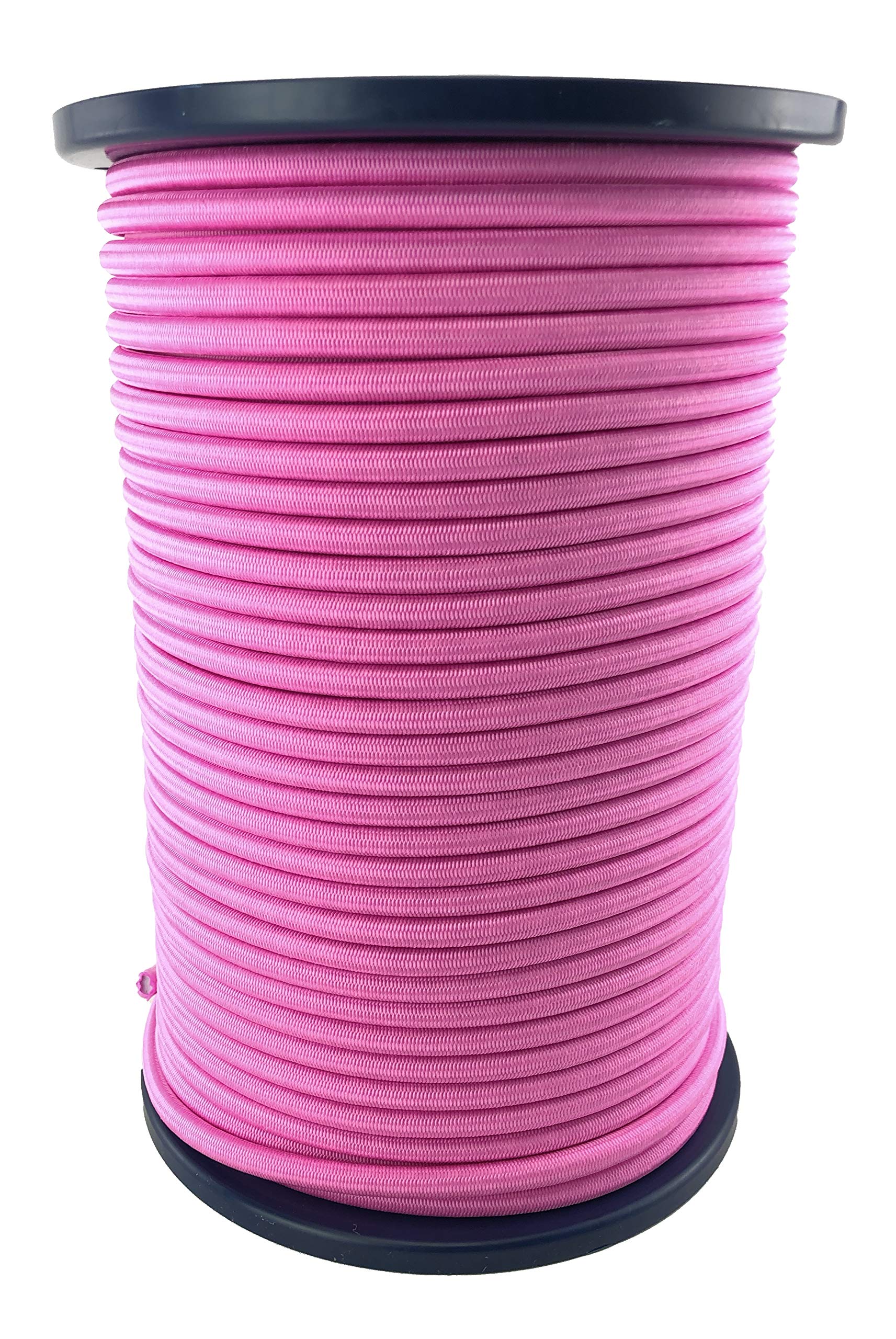 10mm Pink Elastic Shock Cord x 10 Metres, Bungee Rope Cord Tie Down Strong Elastic