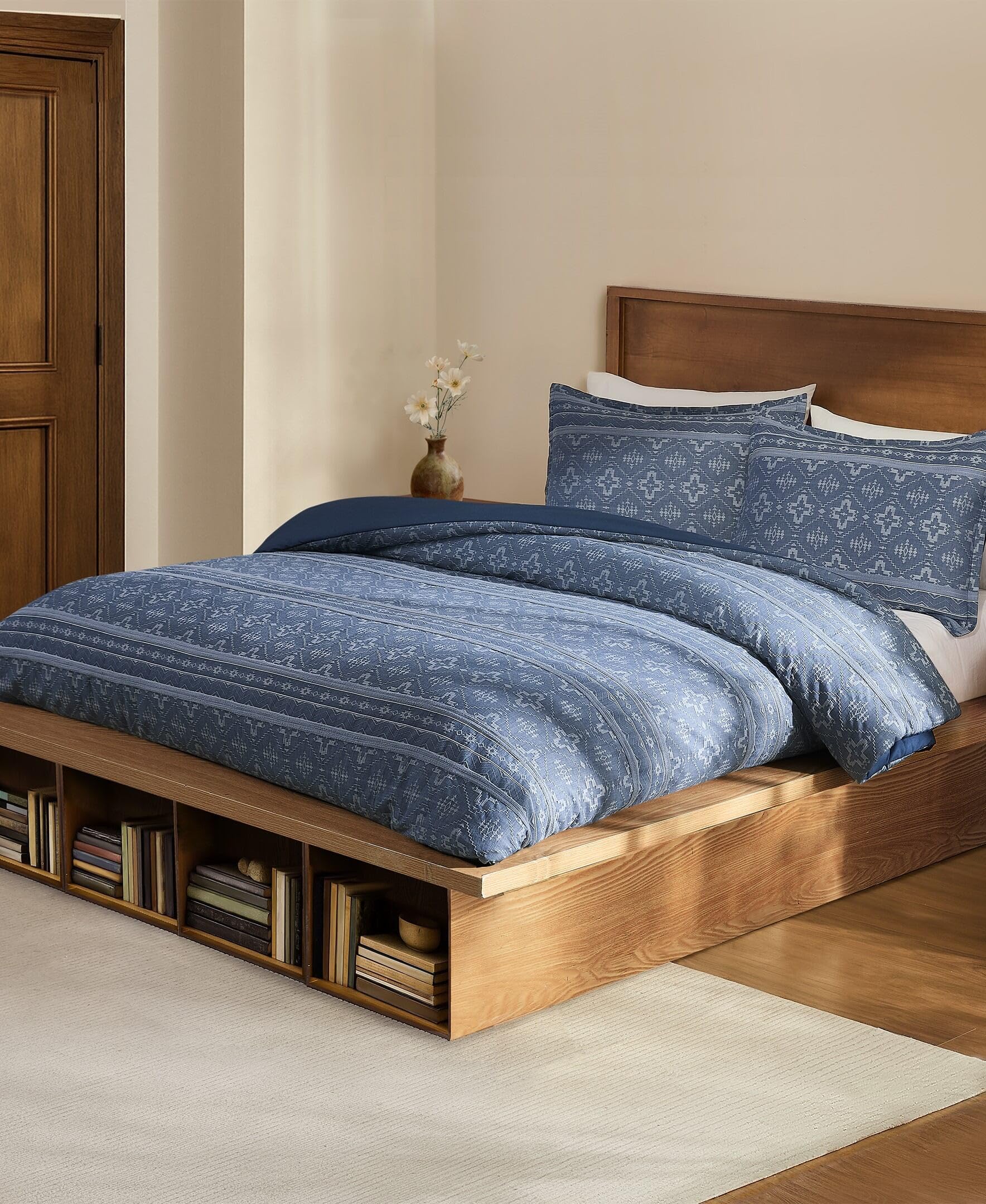 【PENDLETON】3PIECE COMFORTER SET Amazon.com: Pendleton 100% Cotton Queen Comforter Set – 3-Piece