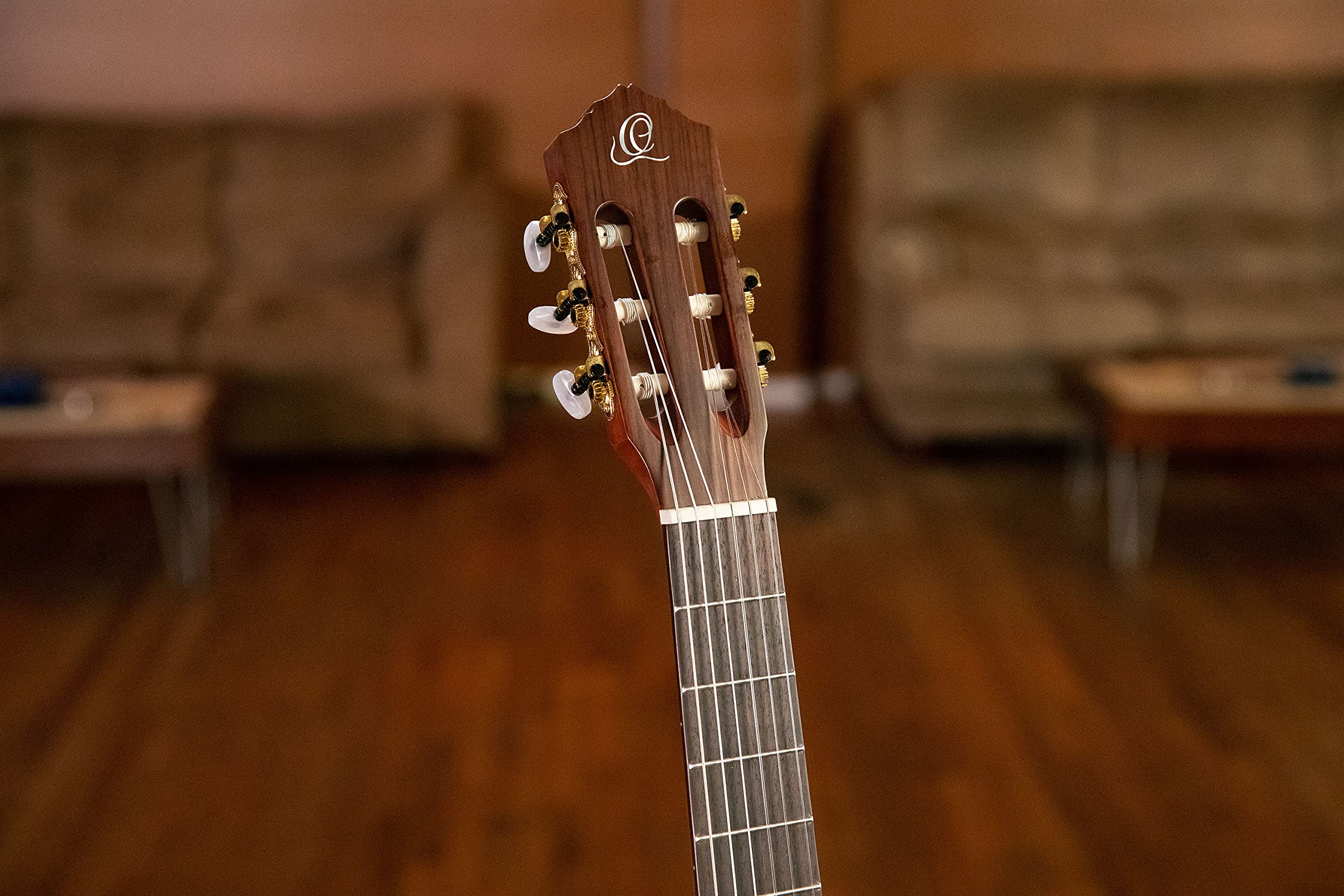 Ortega Guitars Family Series Pro Chitarra Acustica, 6 Corde, Finitura Semilucida, Catalpa