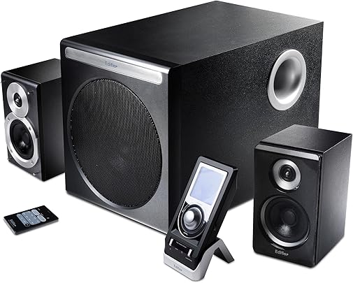 Edifier S530D Speakers Wired 20000 Hz 3 5 mm Nero Edifier S530D Speakers Wired 20000 Hz 3 5 mm Nero