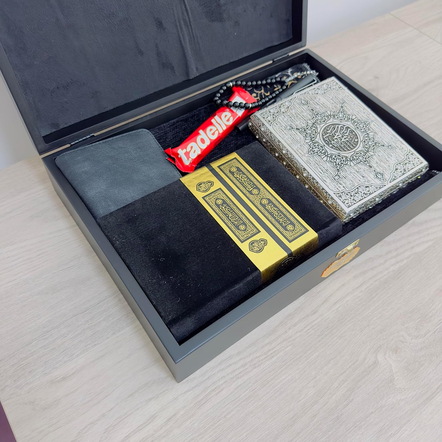 Lux Islamic Gift Box For Men | Islamic Birthday Gift For Boyfriend | Eid Ramadan Gift | Fathers Day Gift | Gift For Muslim Dad | Gift For Him