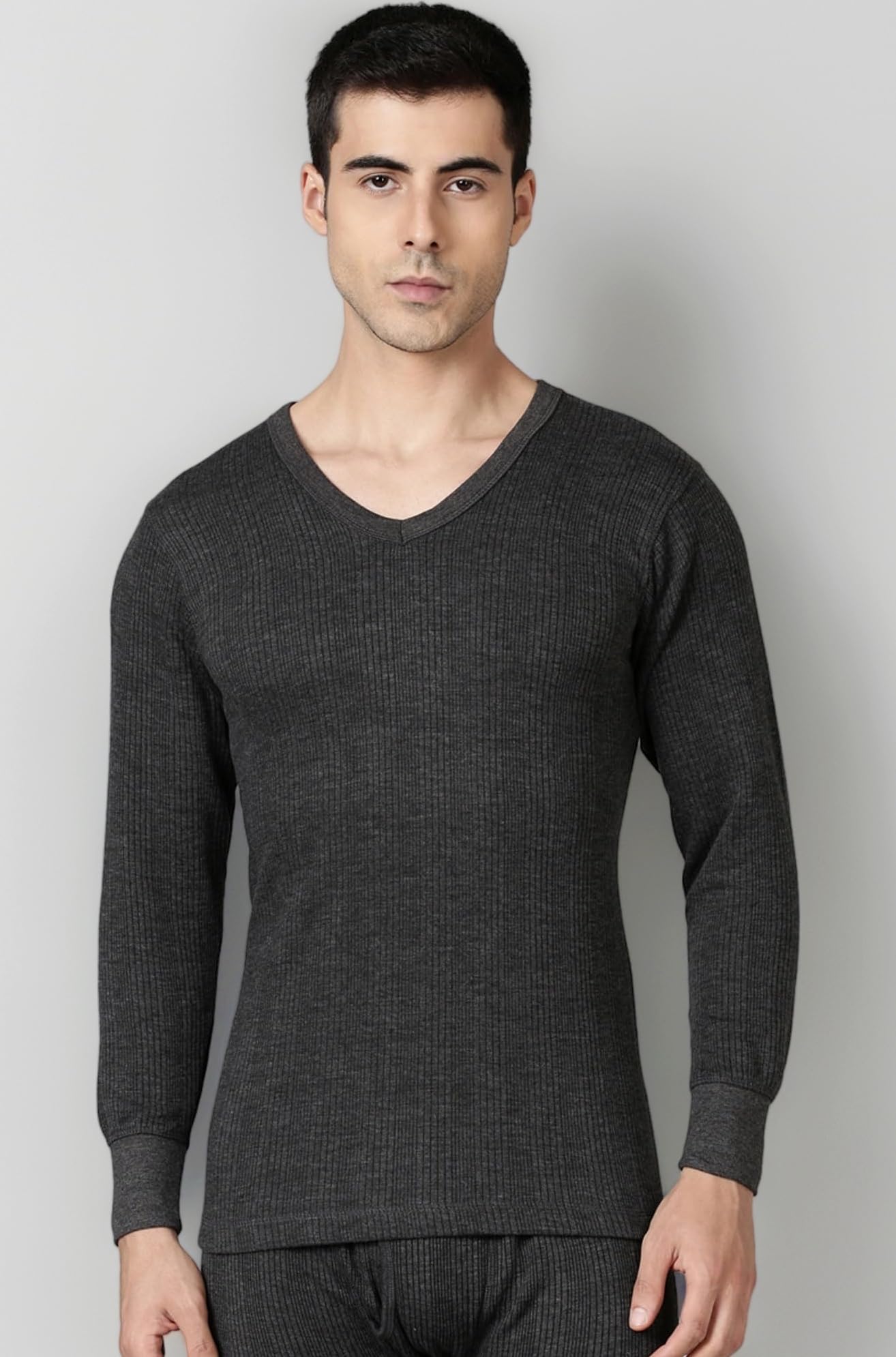 Men V Neck Long Sleeve