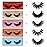 Newcally Lashes False Eyelashes Natural 3D Faux Mink Lashes 10 Pairs 10 Styles Wispy Fake Eyelashes Dramatic Handmade Reusable Lashes Pack with 10 Portable Eyelash Boxes
