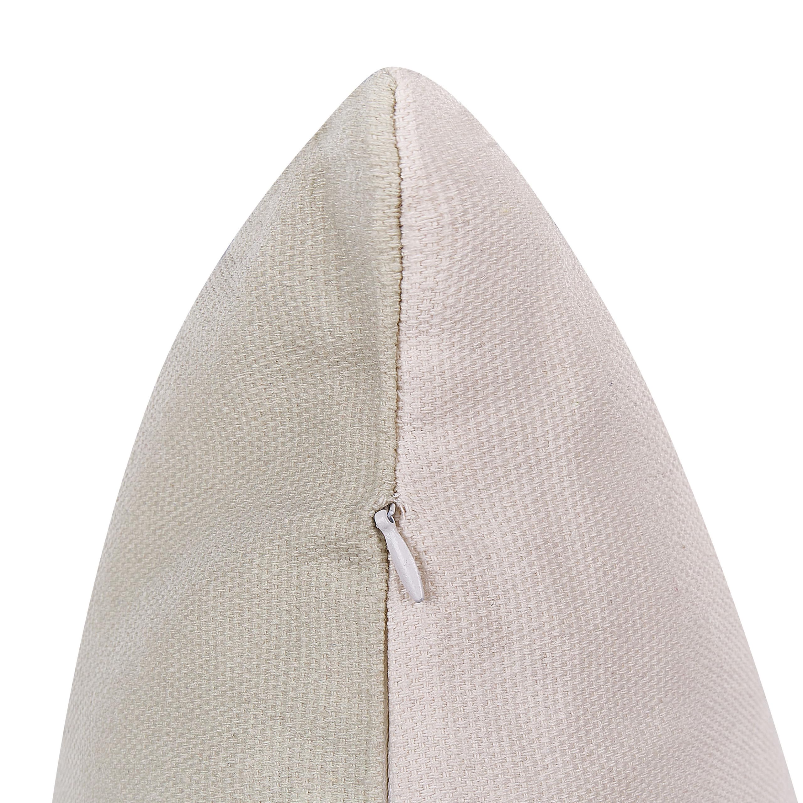 Beliani Set di 2 cuscini decorativi Coniglio Pasquale 45 x 45 cm Talpa