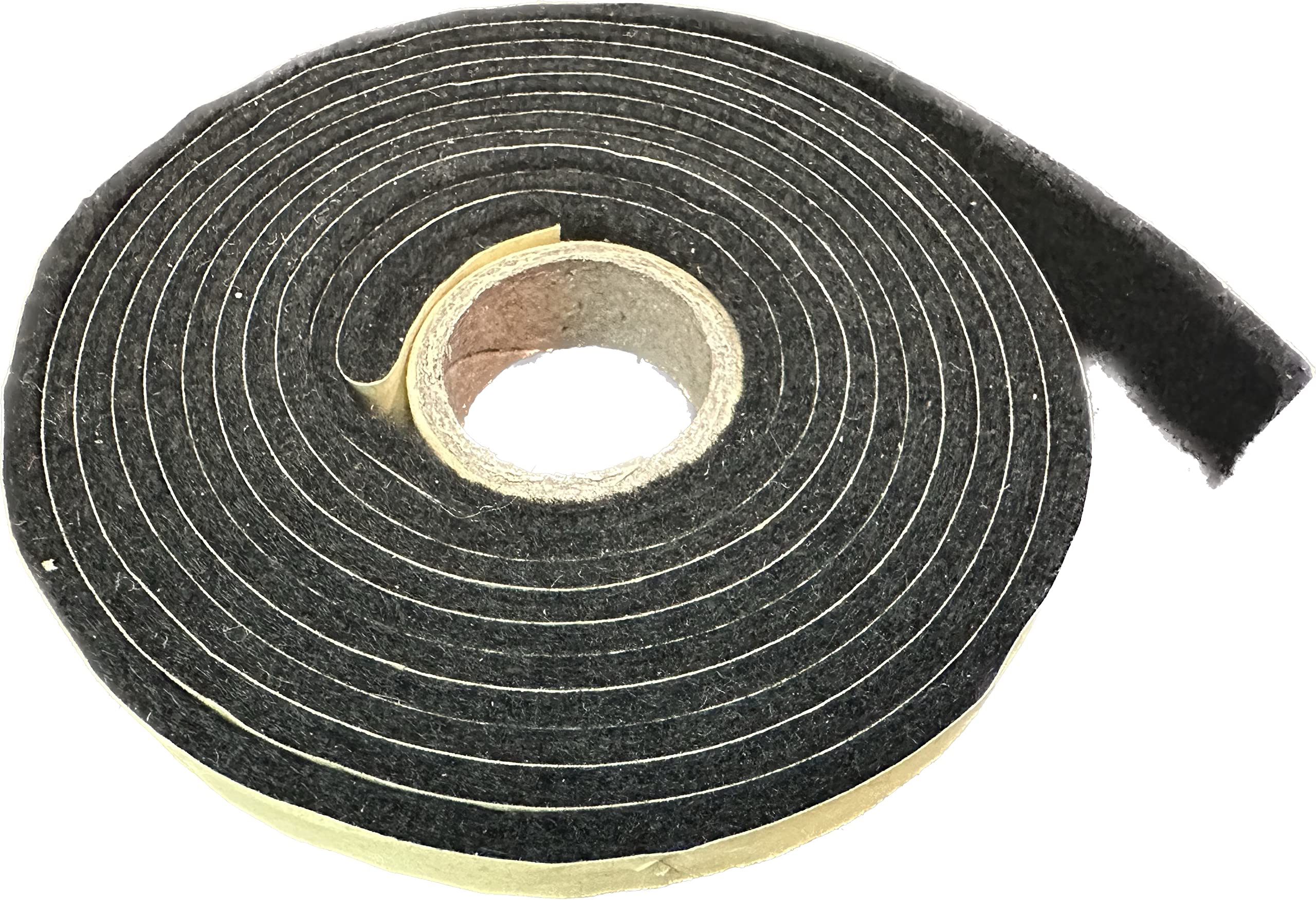 Total ControlBlack High Temp BBQ Smoker Gasket, Self Stick - Self Stick (1/2 X 1/8 X 15 Feet)