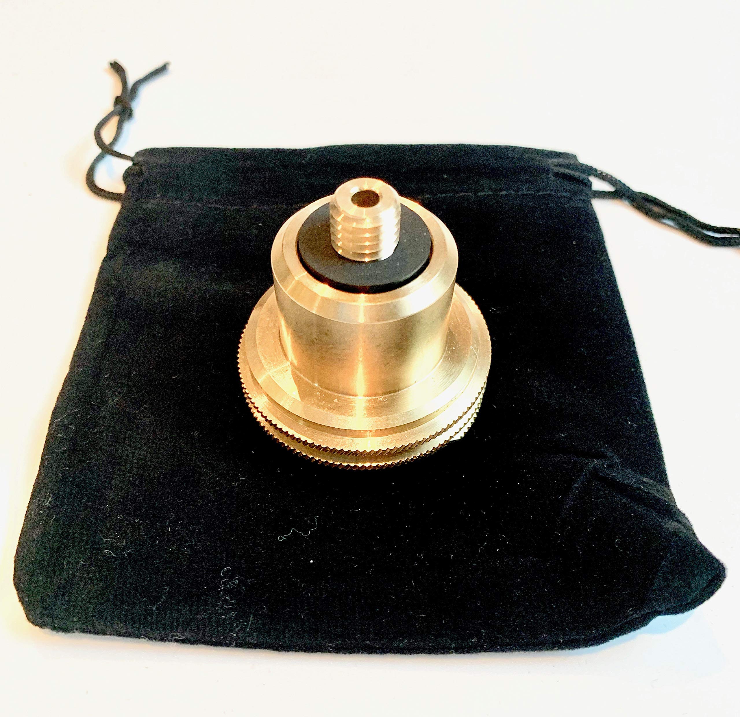 Acme LPG Reservorio adaptador M10, 10 mm, 42 mm de largo con bolsa de tela